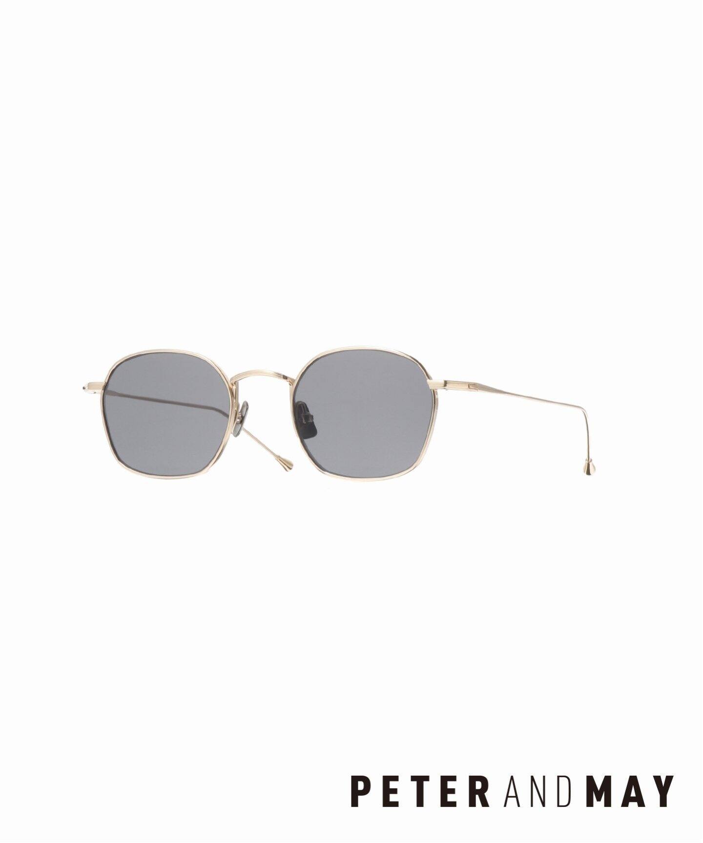 PETER AND MAY】THE WAY SUN GOLD GREY Sunglasses（サングラス 