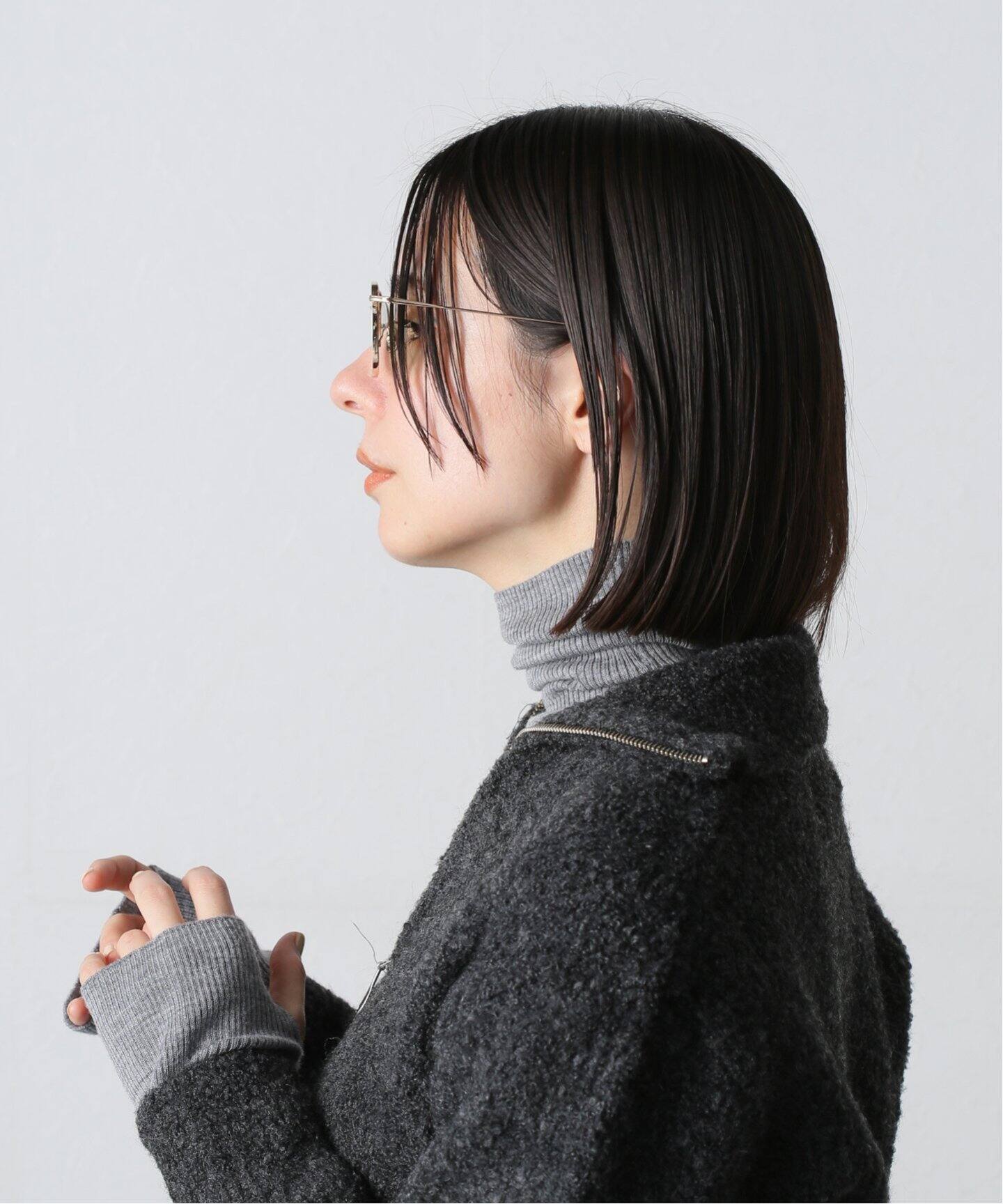 【美品！完売品】EVERYDAYILIKE×EYETHINKサングラス/ブラック PETER AND MAY】JENNY GOLD GRAPHITE GREEN Sunglasses