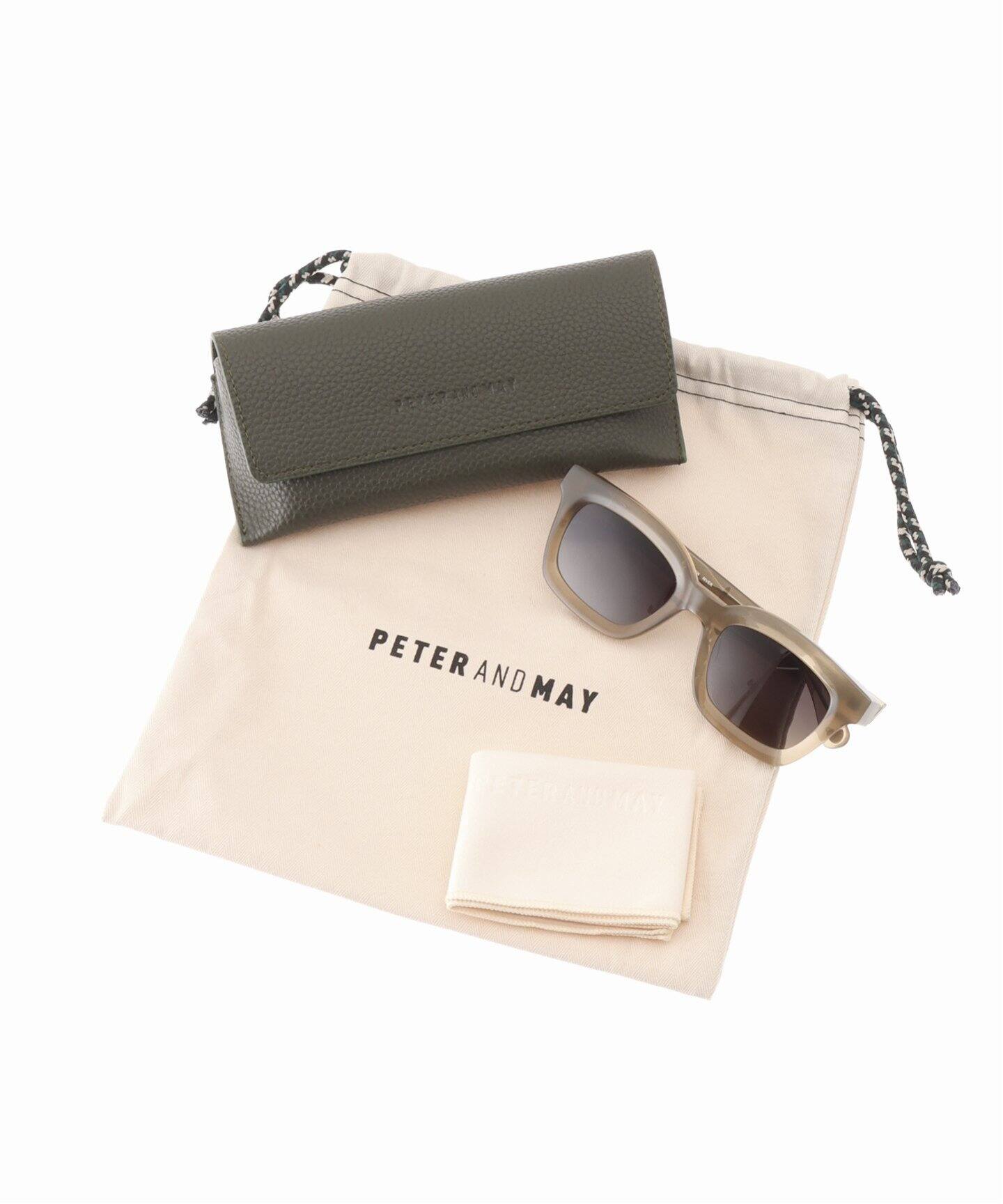 PETER AND MAY VELVETEEN SUN RIVER ARMY Sunglasses（サングラス