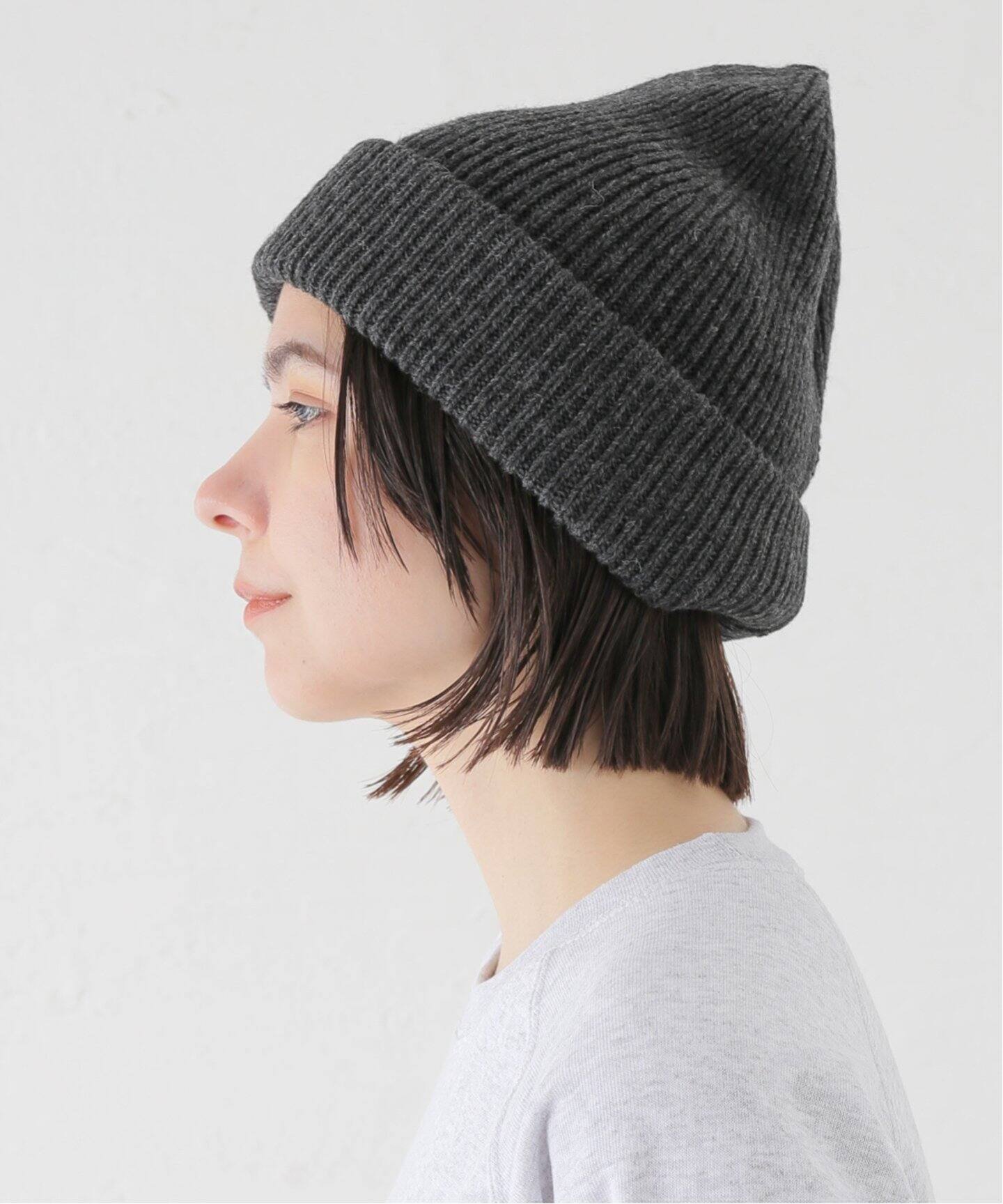 OUR LEGACY / アワーレガシー】KNIT HAT Ash Melange Stately Wool 