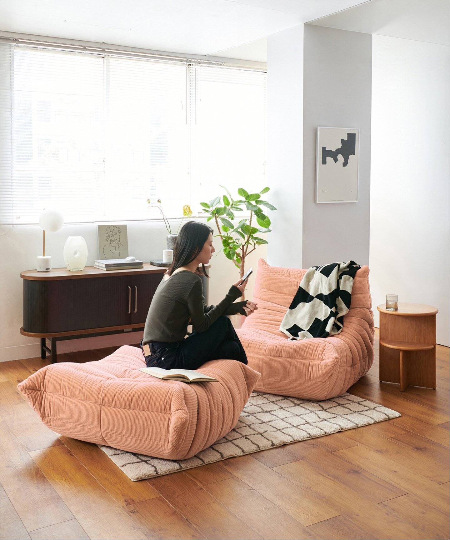 大型商品》【ligne roset/リーン・ロゼ】ROSETTOGO パフ RH460  