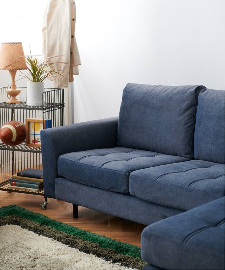大型商品》PSF COUCH SOFA BLUE GREY ピーエスエフ カウチ ソファ 