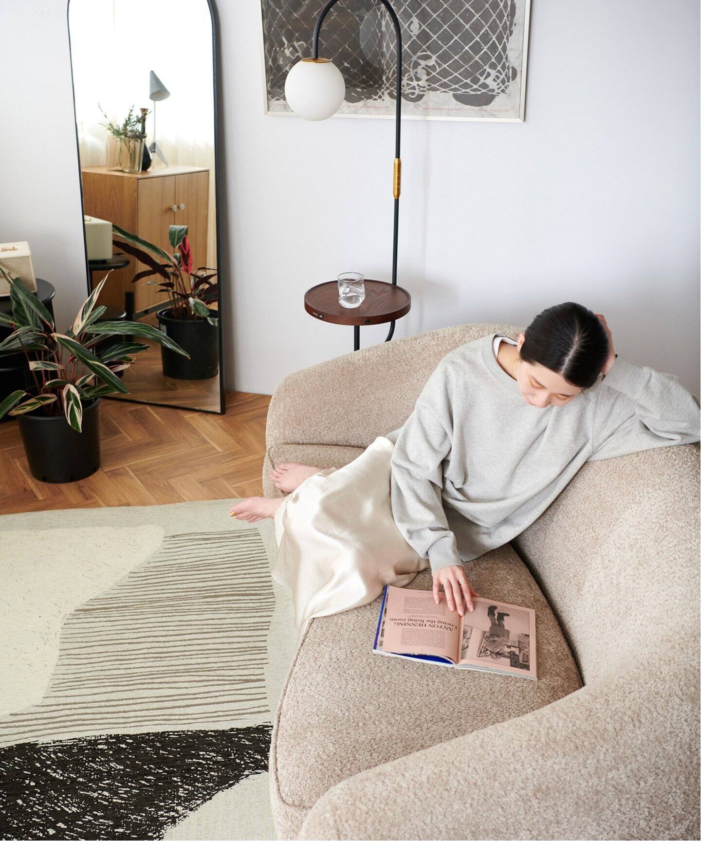 大型商品》EMILE SOFA BE エミールソファ ベージュ（ソファ）｜JOURNAL