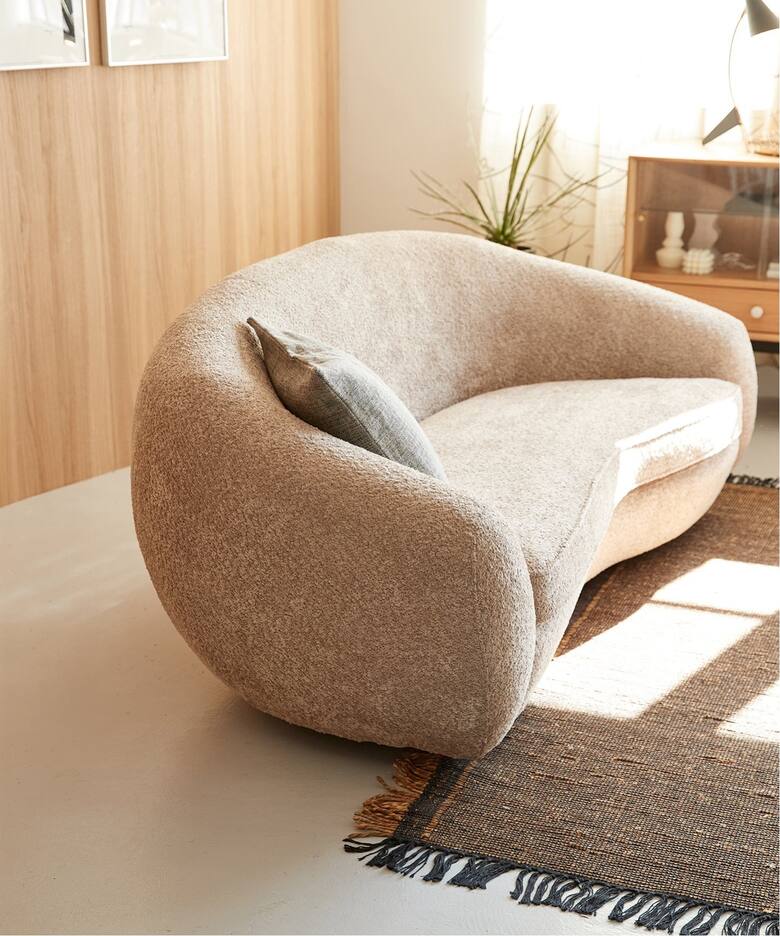 大型商品》EMILE SOFA BE エミールソファ ベージュ（ソファ）｜JOURNAL