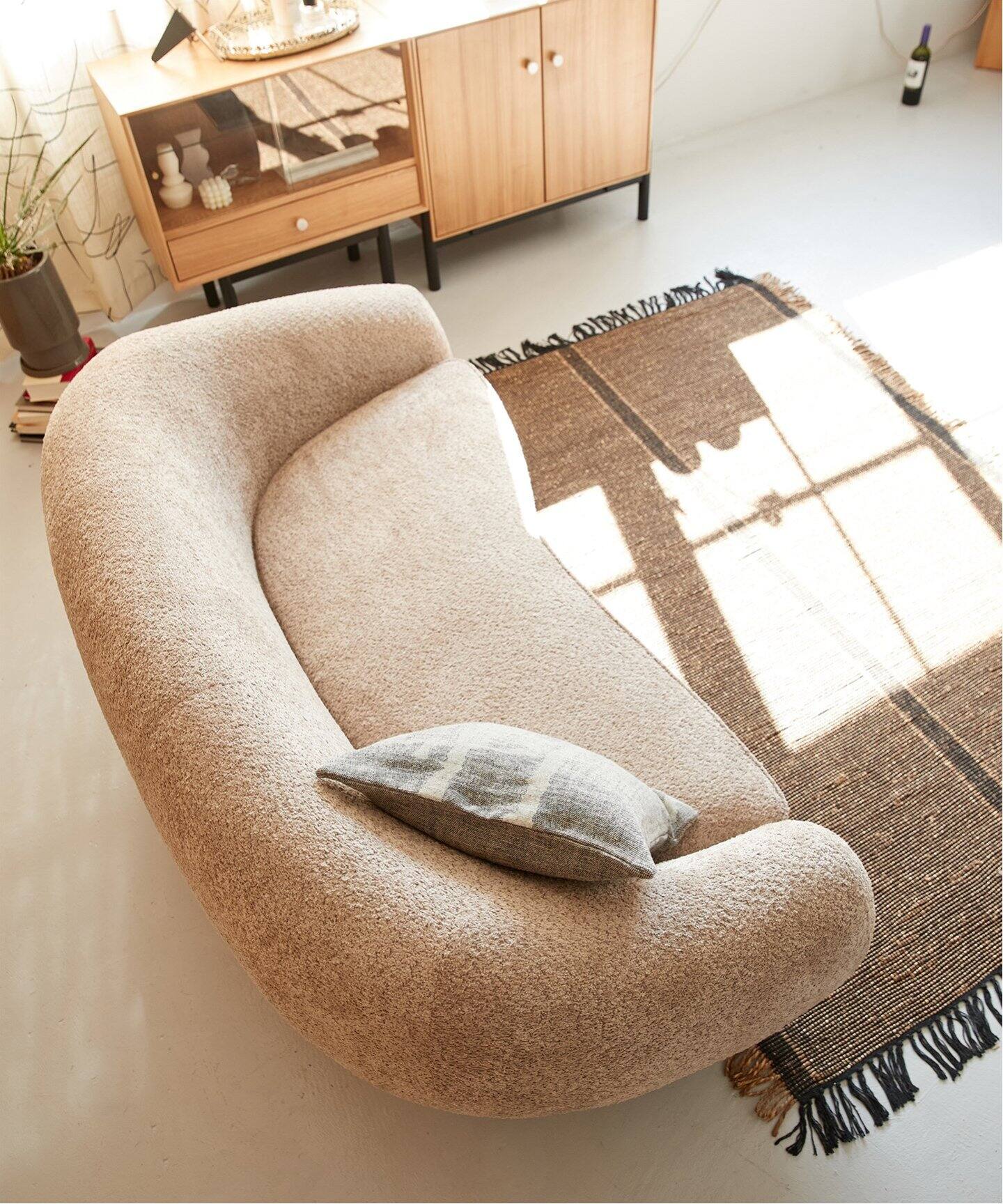 大型商品》EMILE SOFA BE エミールソファ ベージュ（ソファ）｜JOURNAL