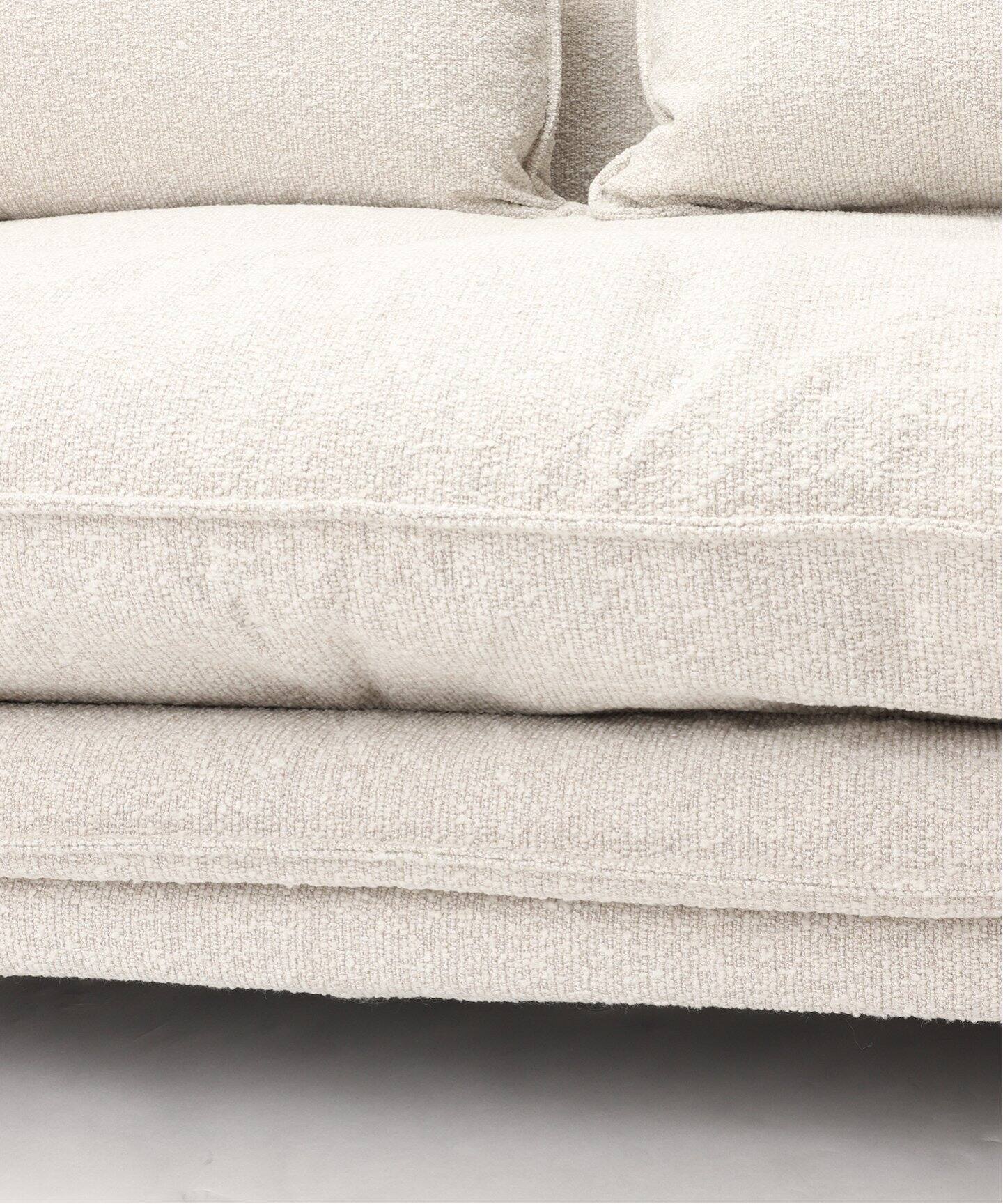 大型商品》PORTO SOFA Boucle-IV24 ポルトソファ アイボリー（ソファ