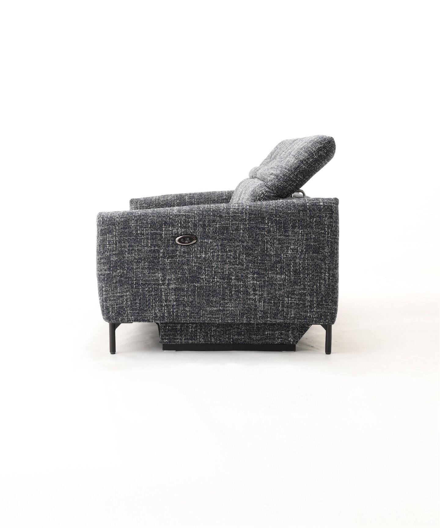大型商品》SHEFFIELD RECLINING SOFA navy シェフィールド 電動 ソファ