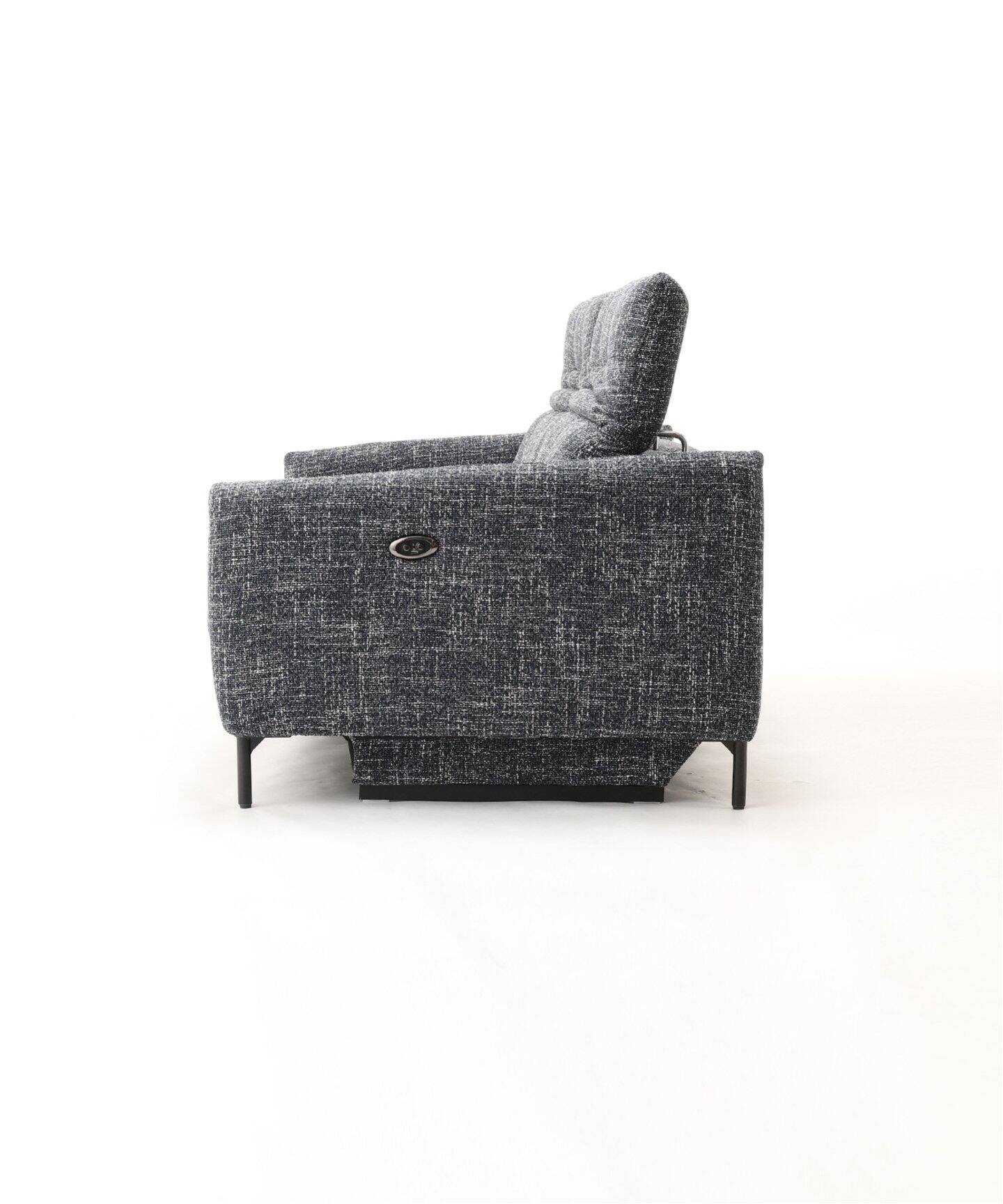 大型商品》SHEFFIELD RECLINING SOFA navy シェフィールド 電動