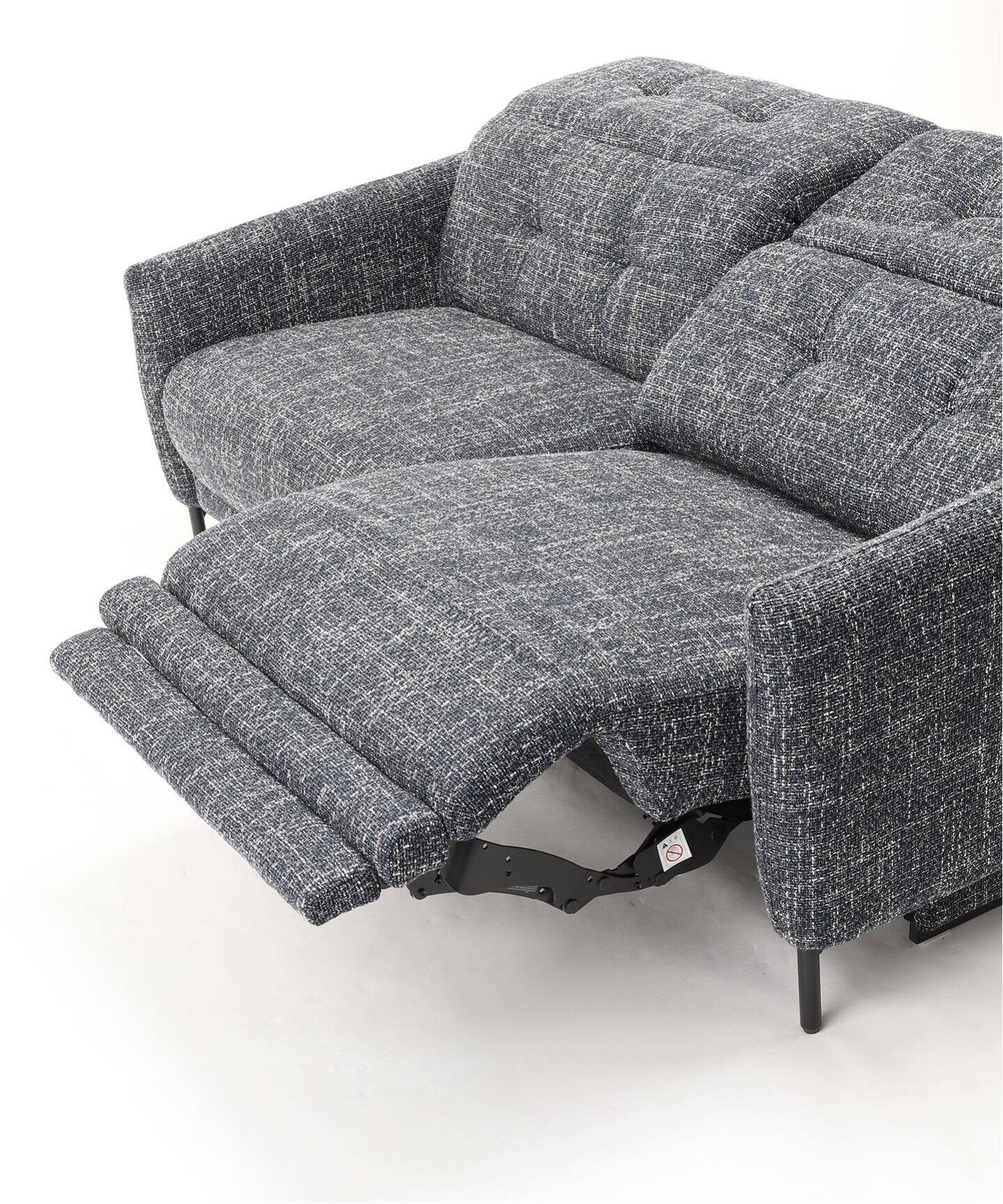 大型商品》SHEFFIELD RECLINING SOFA navy シェフィールド 電動 ソファ