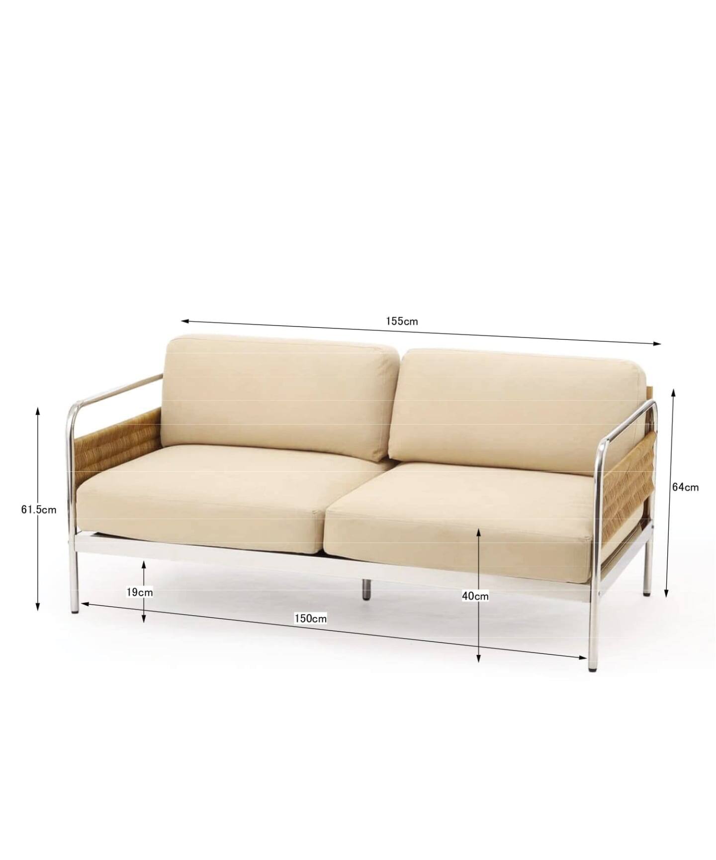 大型商品》ASSEN SOFA 2P アッセンソファ（ソファ）｜JOURNAL STANDARD