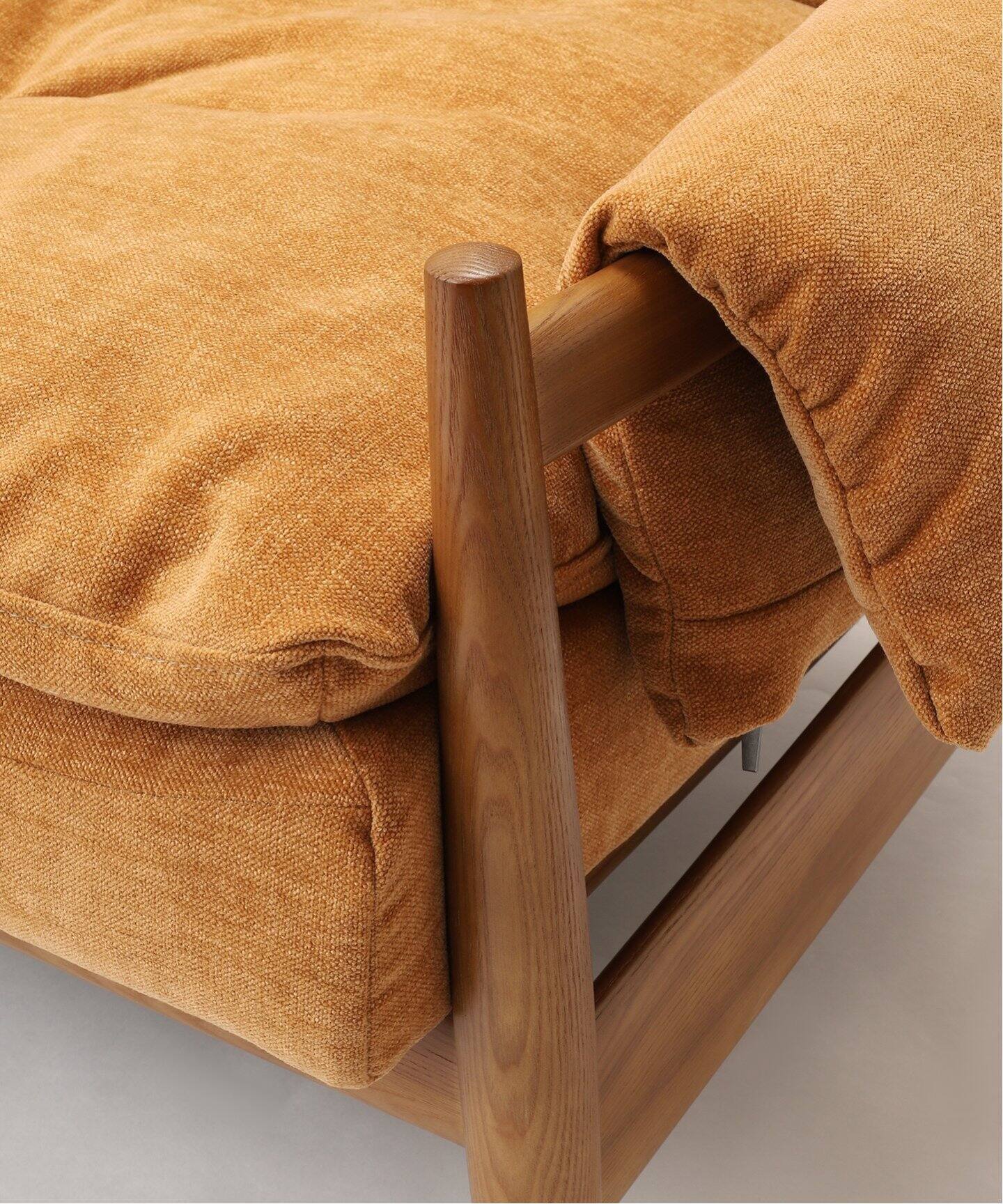 大型商品》MADEIRA SOFA (NTR/MT) マデイラソファ マスタード（ソファ