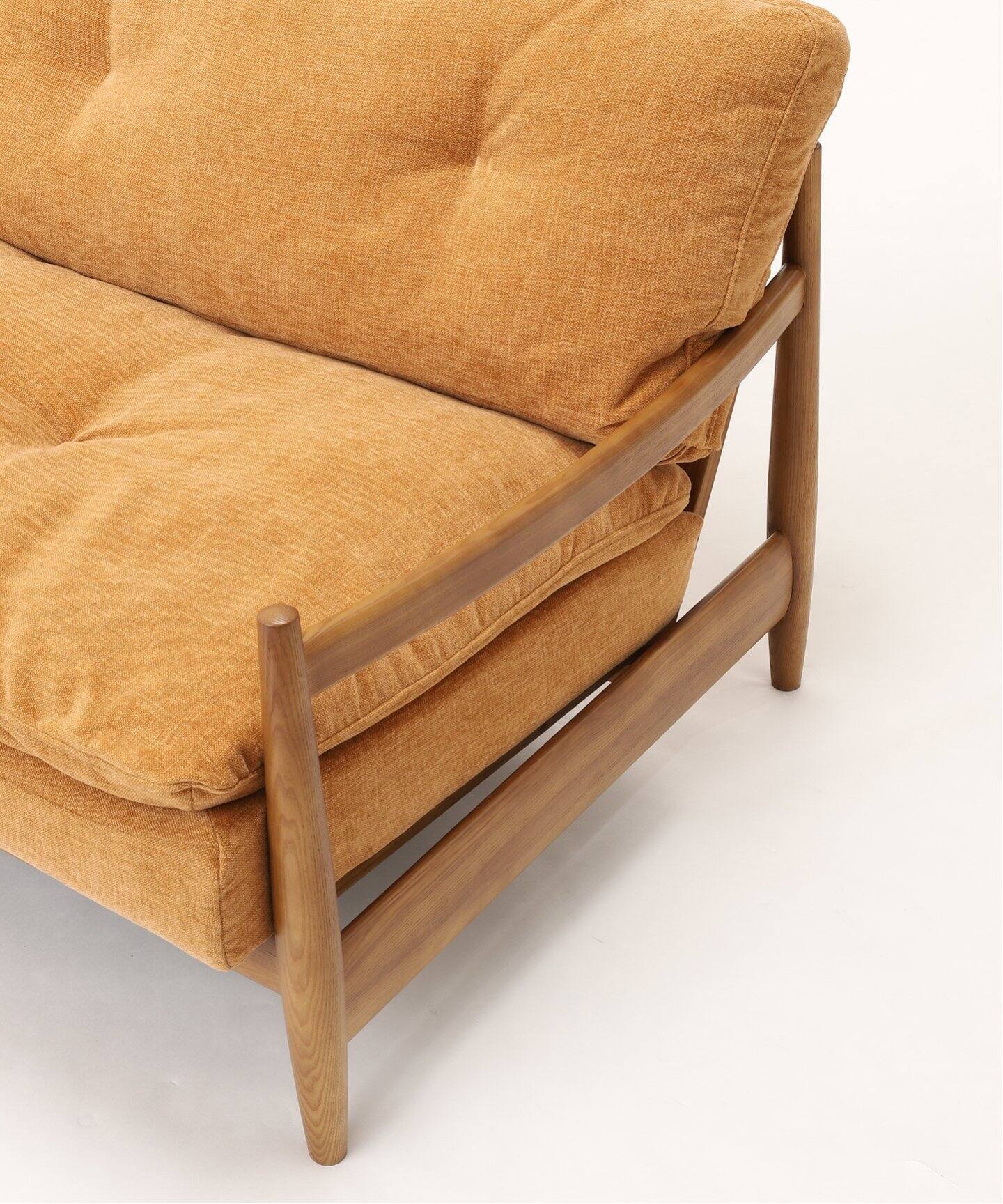 大型商品》MADEIRA SOFA (NTR/MT) マデイラソファ マスタード（ソファ