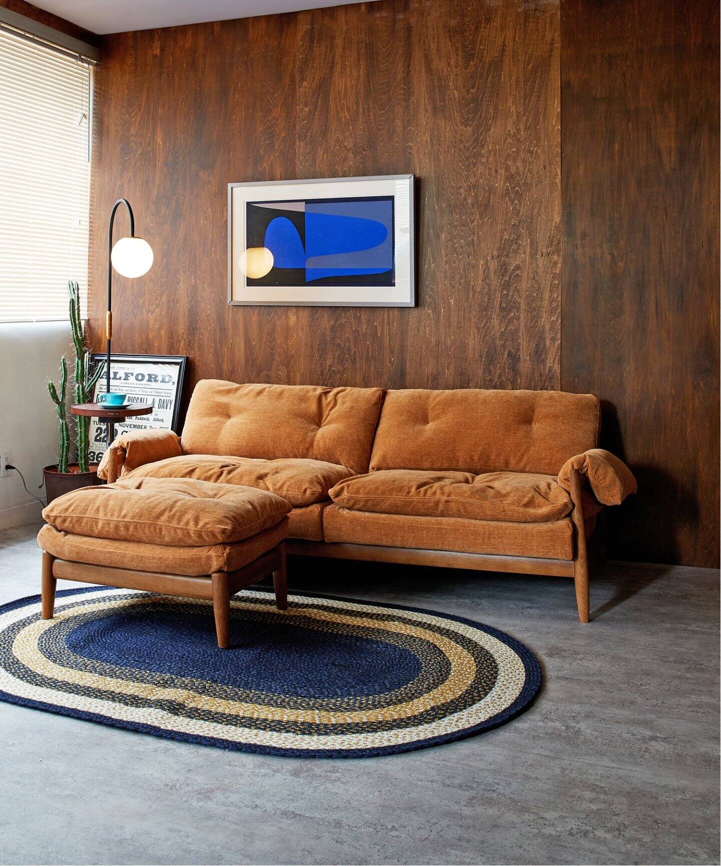 大型商品》MADEIRA SOFA (NTR/MT) マデイラソファ マスタード（ソファ