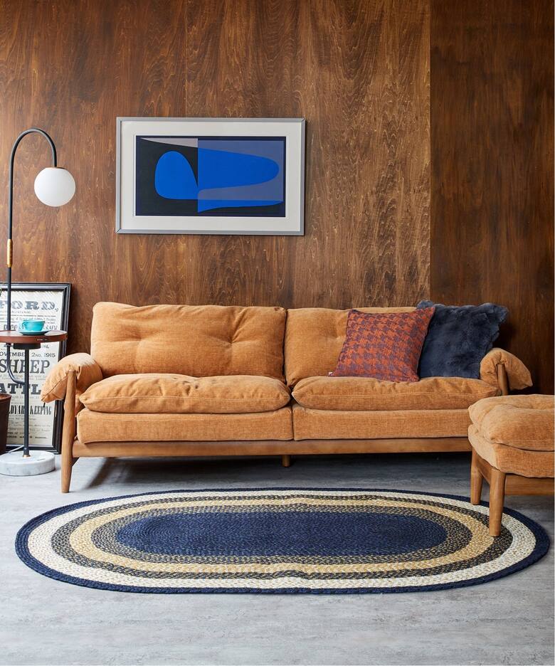 大型商品》MADEIRA SOFA (NTR/MT) マデイラソファ マスタード（ソファ 