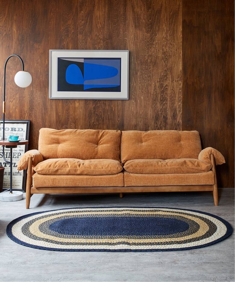 大型商品》MADEIRA SOFA (NTR/MT) マデイラソファ マスタード（ソファ 