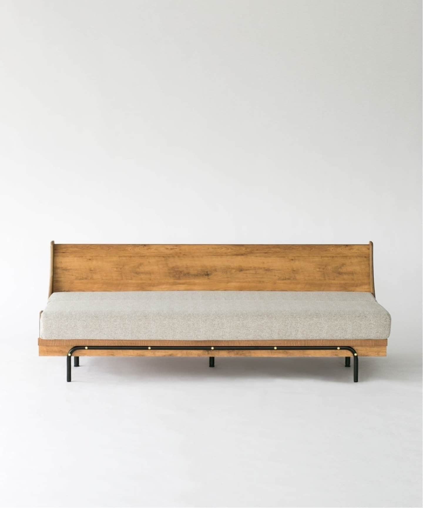 大型商品》HABITAT SOFA BED 200cm BEIGE ハビタソファ ベット（ソファ