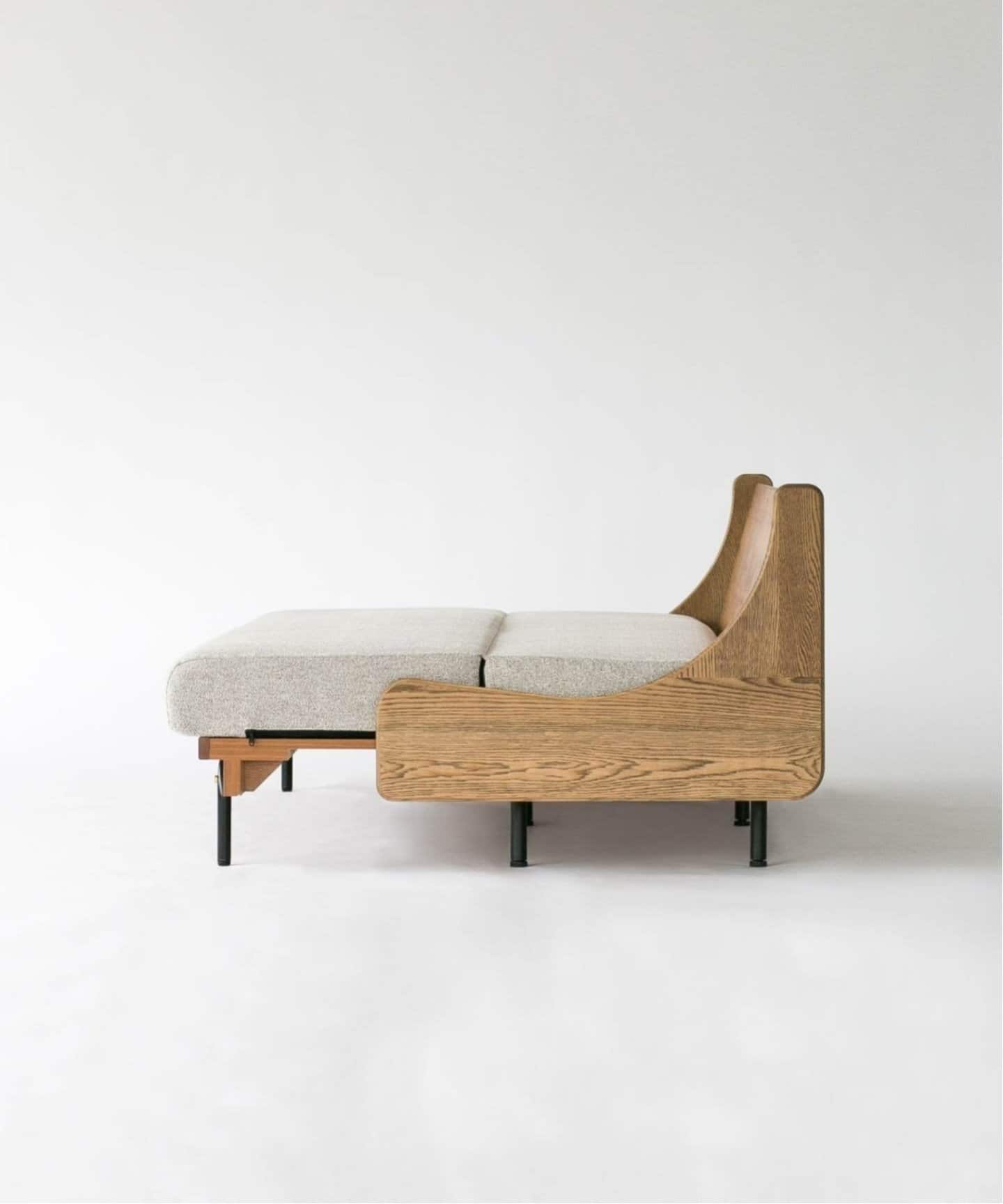 予約》《大型商品》HABITAT SOFA BED 200cm BEIGE ハビタソファ