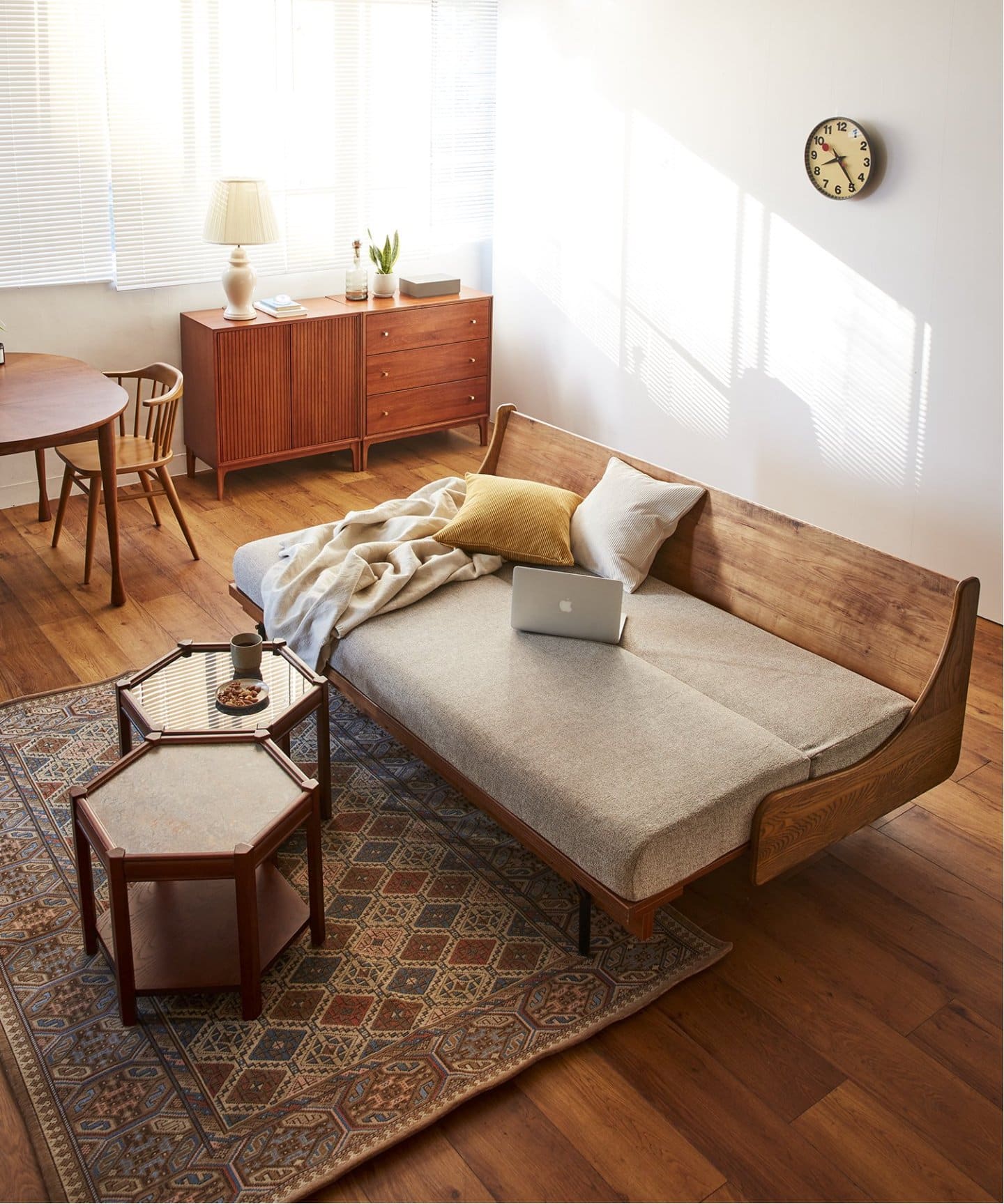 HABITAT SOFA 幅200cmベージュ 大型商品》HABITAT SOFA BED ハビタソファ ベット ベージュ