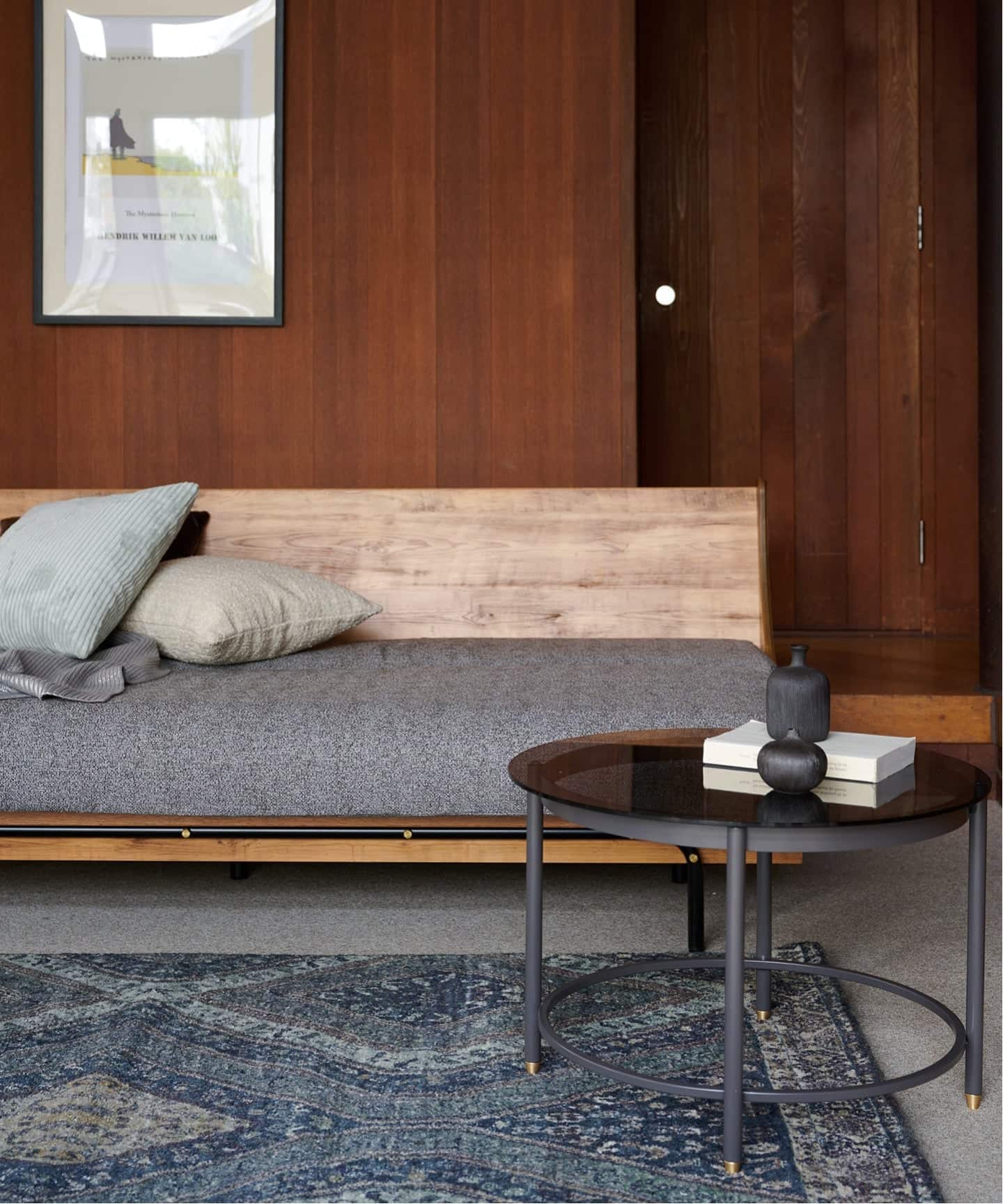 予約》《大型商品》HABITAT SOFA BED 200cm GRAY ハビタソファ ベット