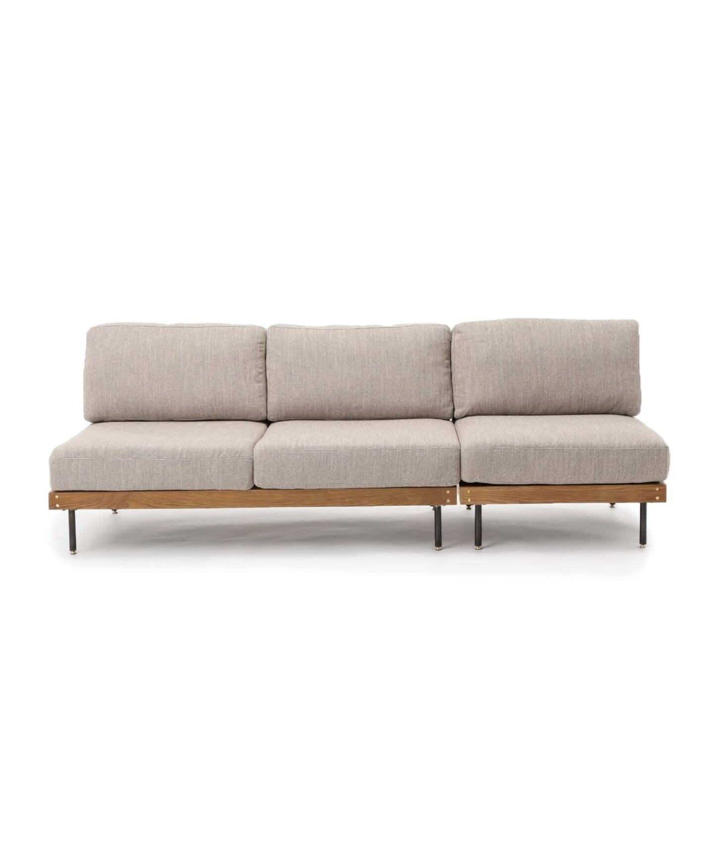 JOURNAL STANDARD FURNITURE　 2シーター リルソファ 大型商品》LILLE SOFA 2シーター リルソファ ベージュ 2nd