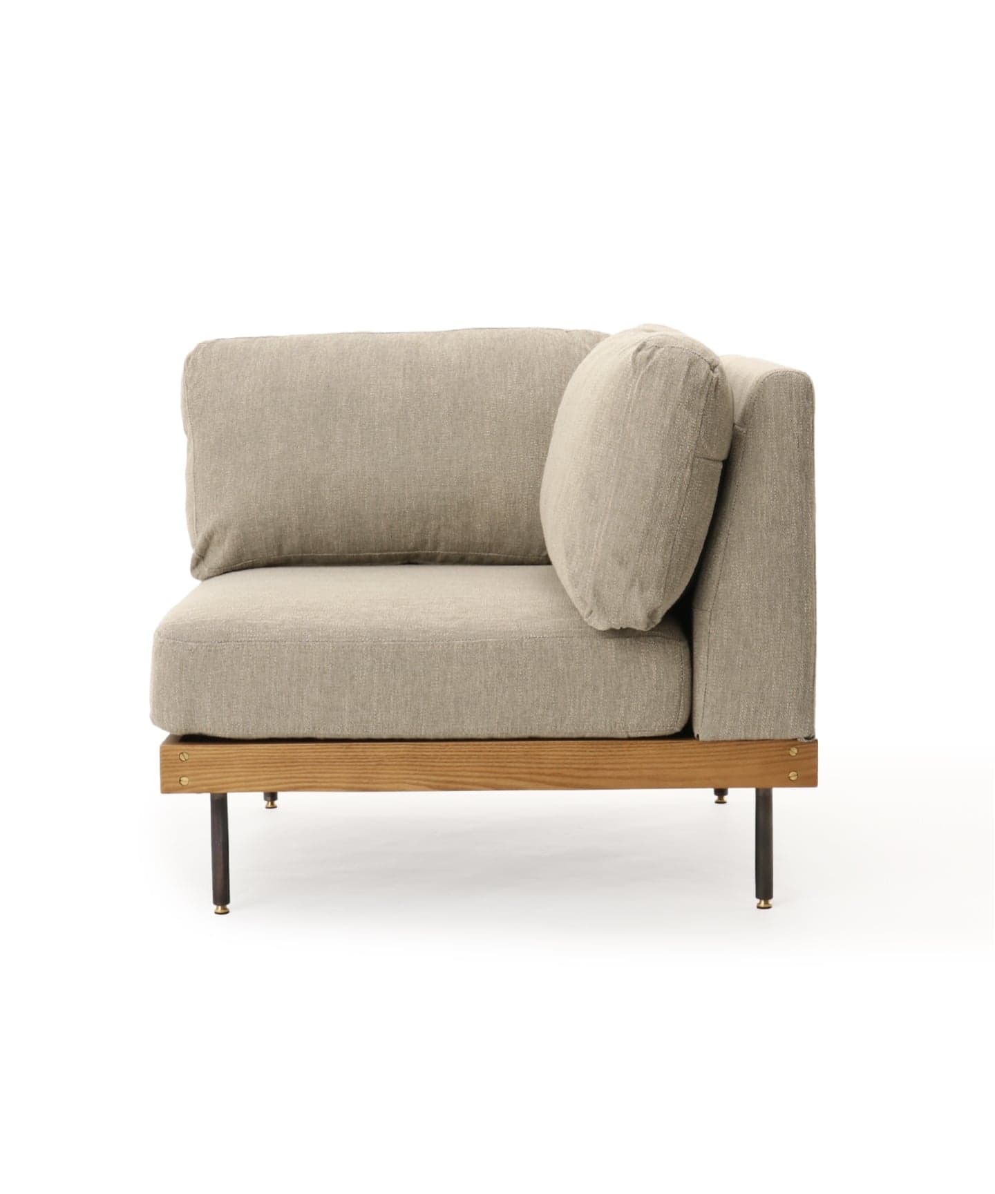 大型商品》LILLE CORNER SOFA BE リル コーナー ソファ ベージュ