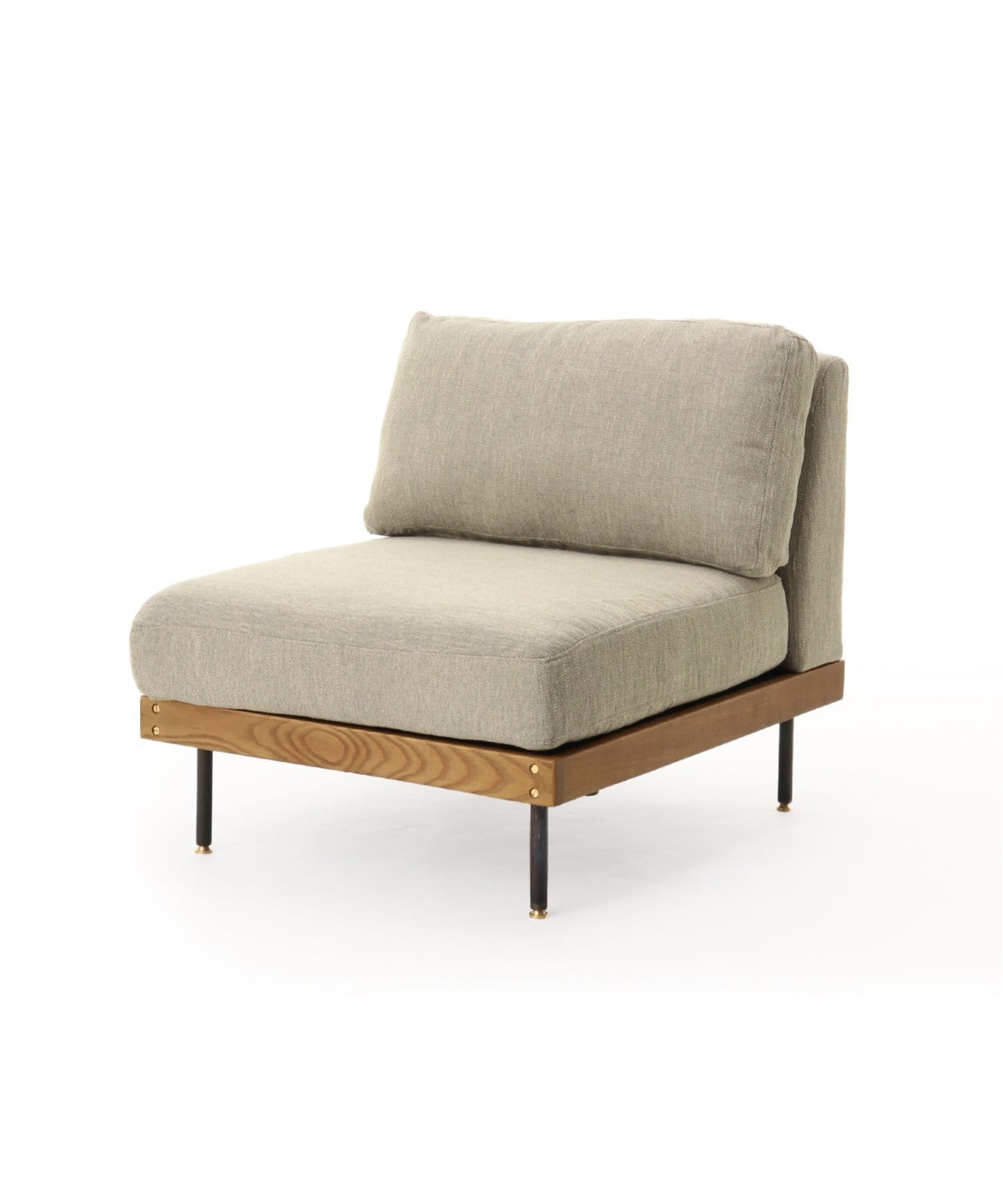 大型商品》LILLE SOFA リルソファ 1シーター ベージュ2nd