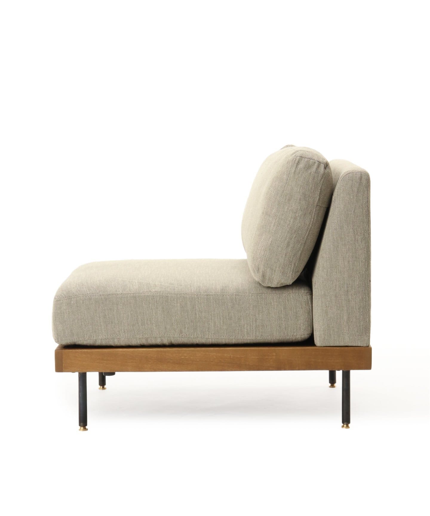 アルパカ　リルソファ 1シーター 大型商品》LILLE SOFA リルソファ 1シーター ベージュ2nd
