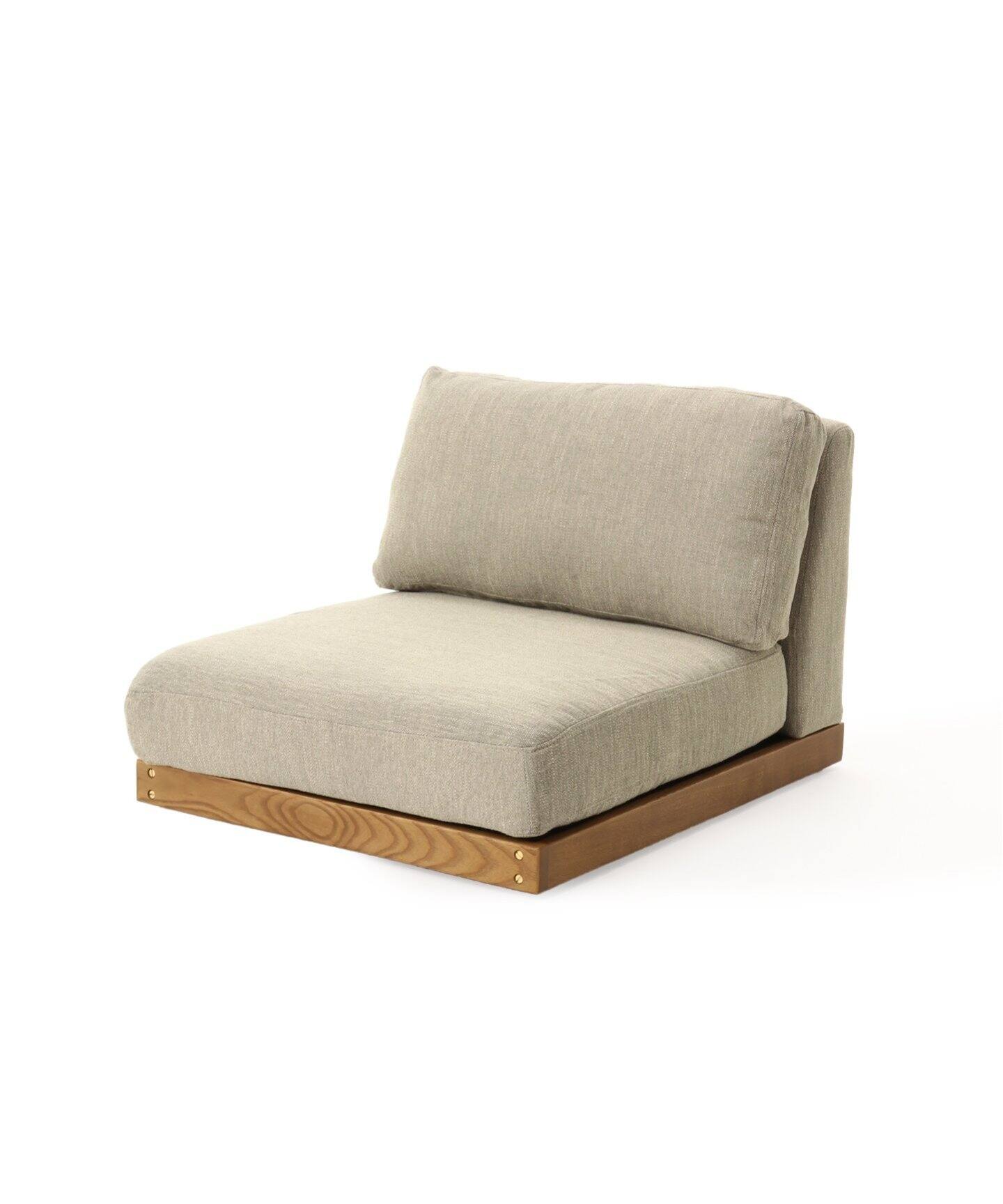 大型商品》LILLE SOFA リルソファ 1シーター ベージュ2nd