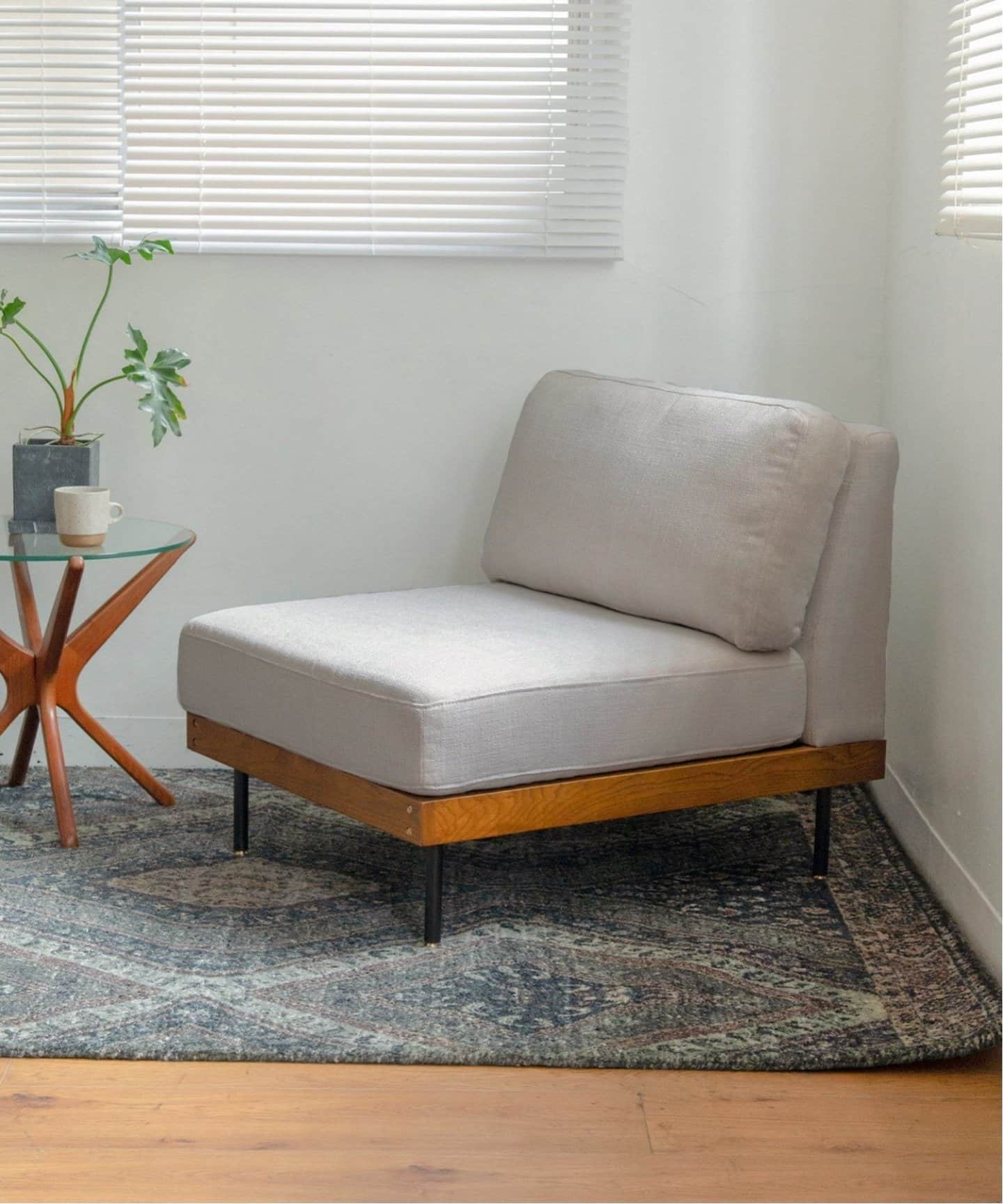 アルパカ　リルソファ 1シーター 大型商品》LILLE SOFA リルソファ 1シーター ベージュ2nd