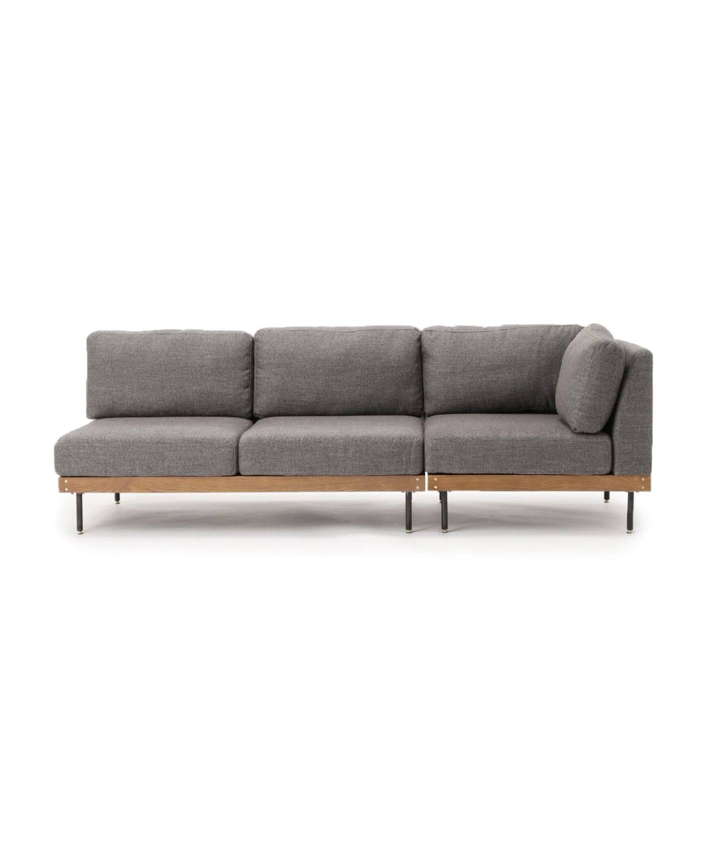 大型商品》LILLE SOFA 2シーター グレー（ソファ）｜JOURNAL STANDARD