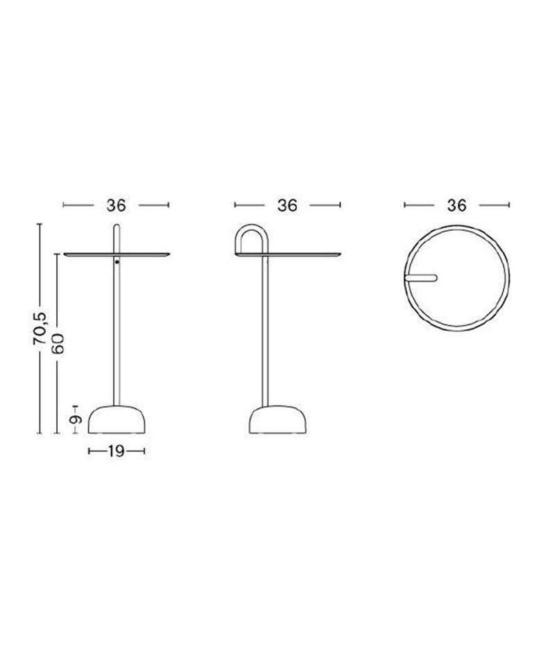 【HAY/ヘイ】Bowler Table　サイドテーブル  詳細画像9
