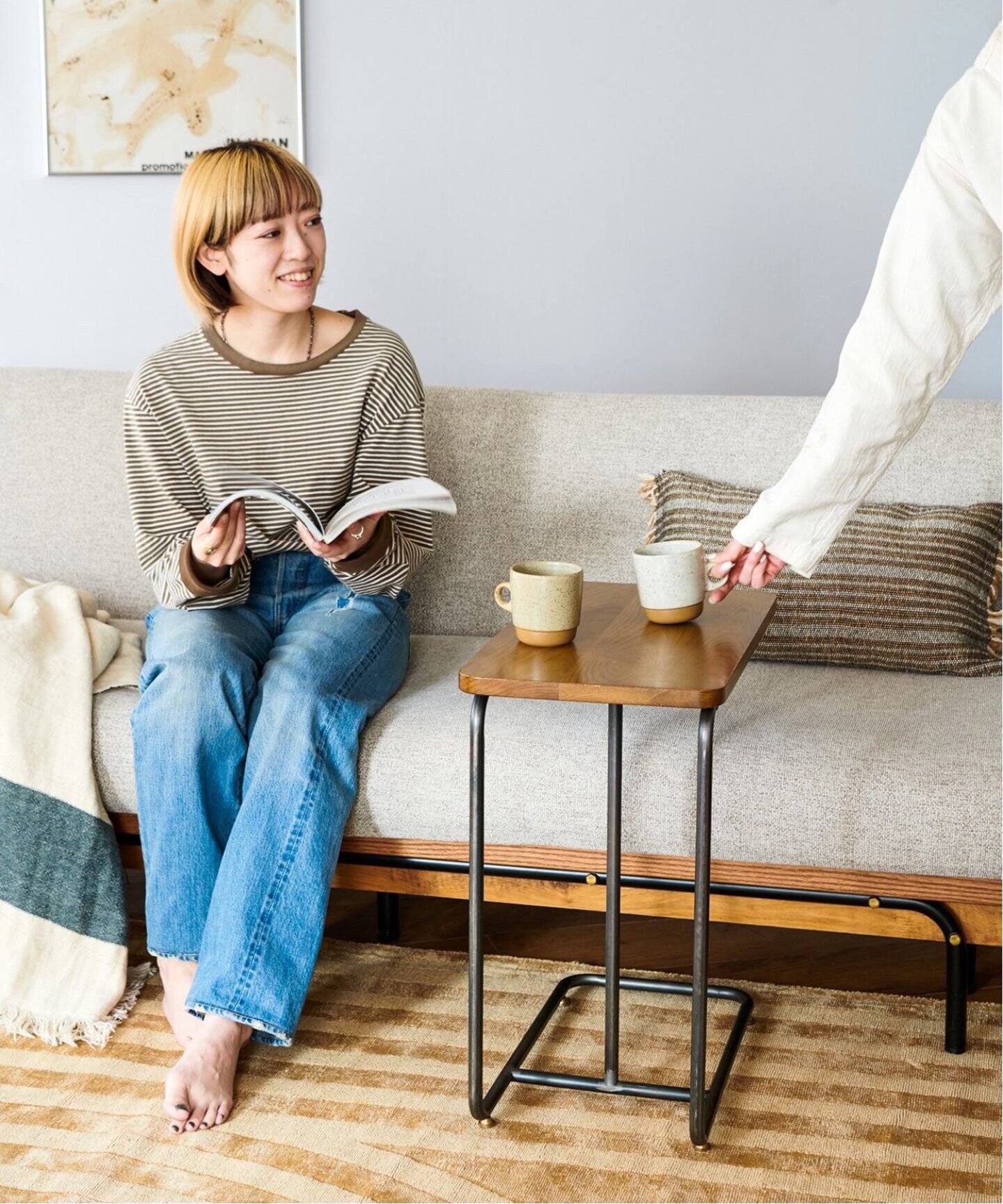 中型商品》LILLE SIDE TABLE リル サイドテーブル 2ND（テーブル 