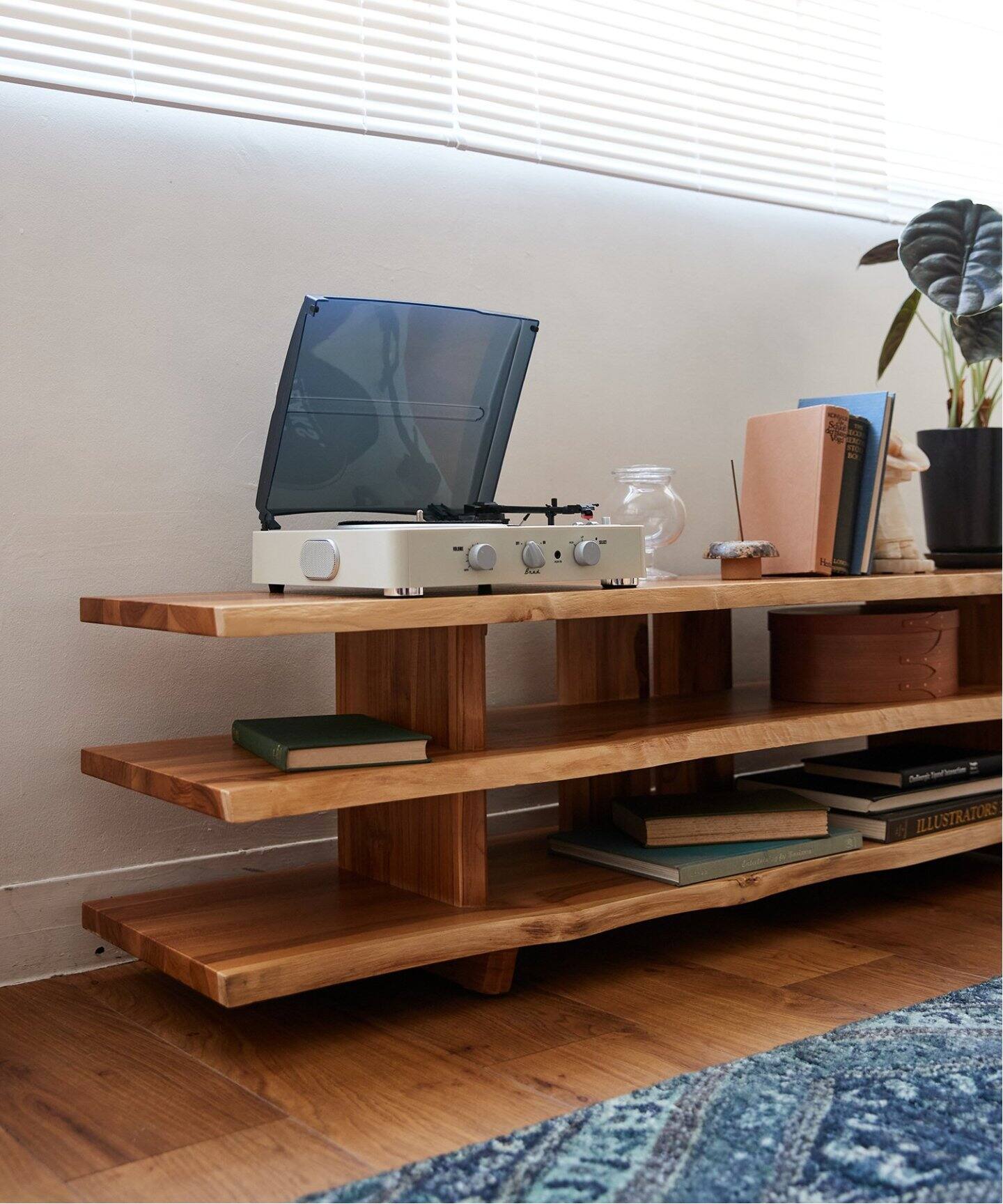 大型商品》【Sunflower Rattan/サンフラワーラタン】TV BOARD チーク 