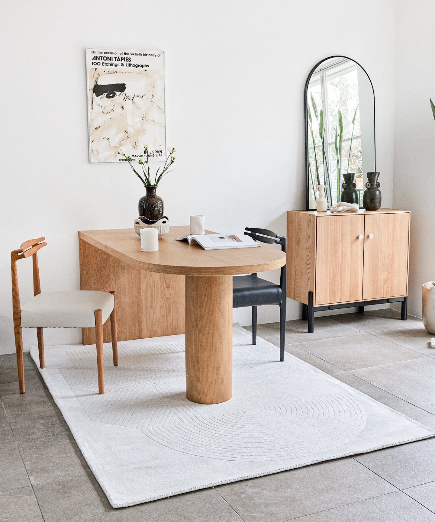 大型商品》PORTO DINING TABLE natural ポルト ダイニングテーブル