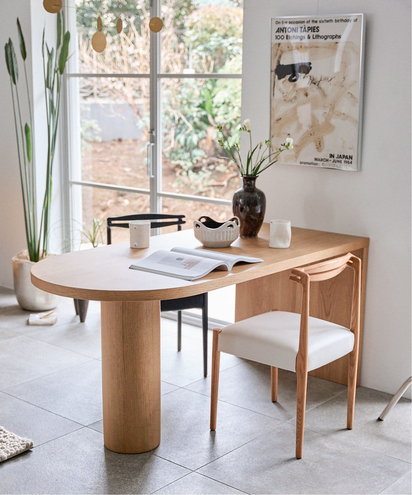 大型商品》PORTO DINING TABLE natural ポルト ダイニングテーブル