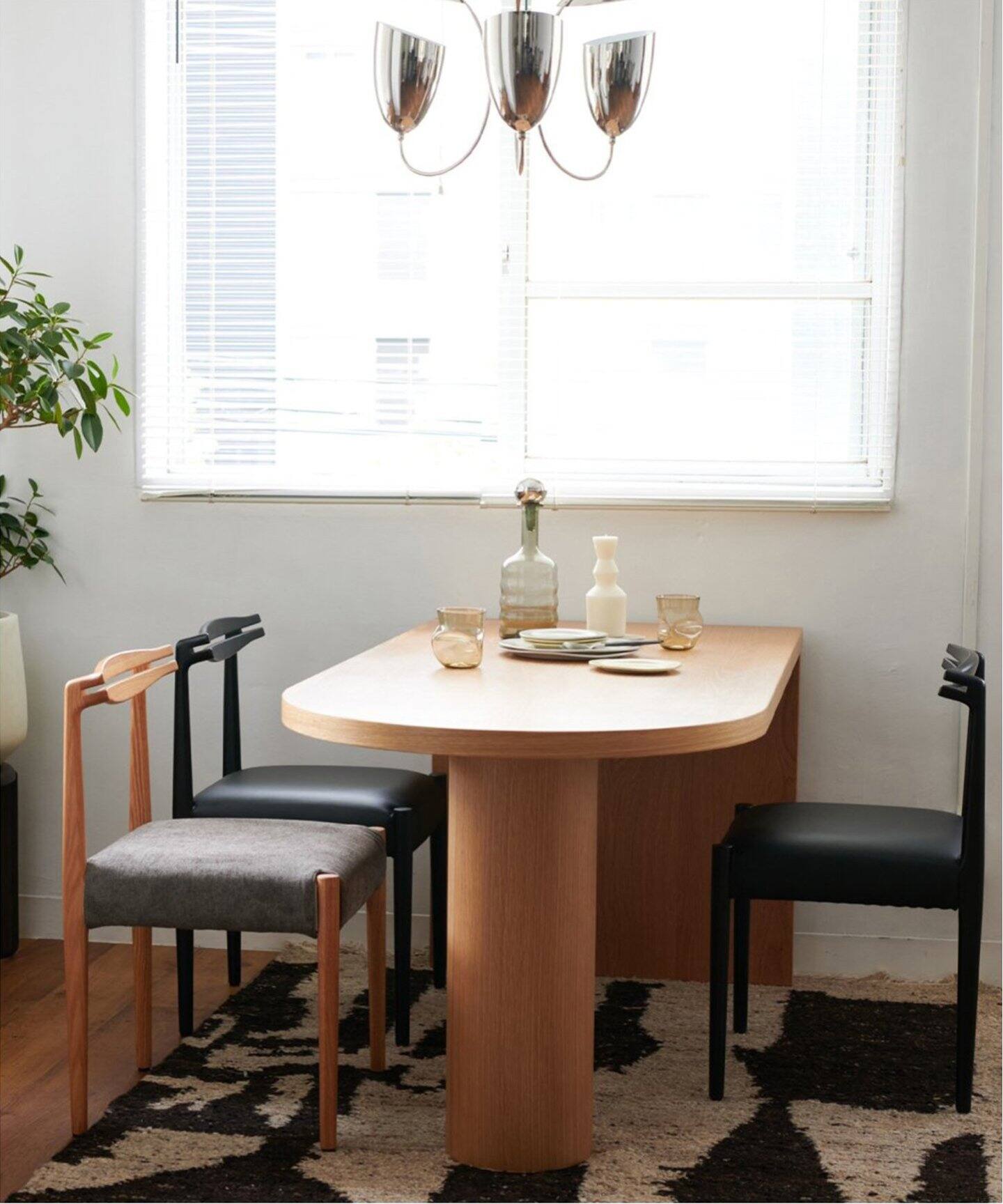 大型商品》PORTO DINING TABLE natural ポルト ダイニングテーブル