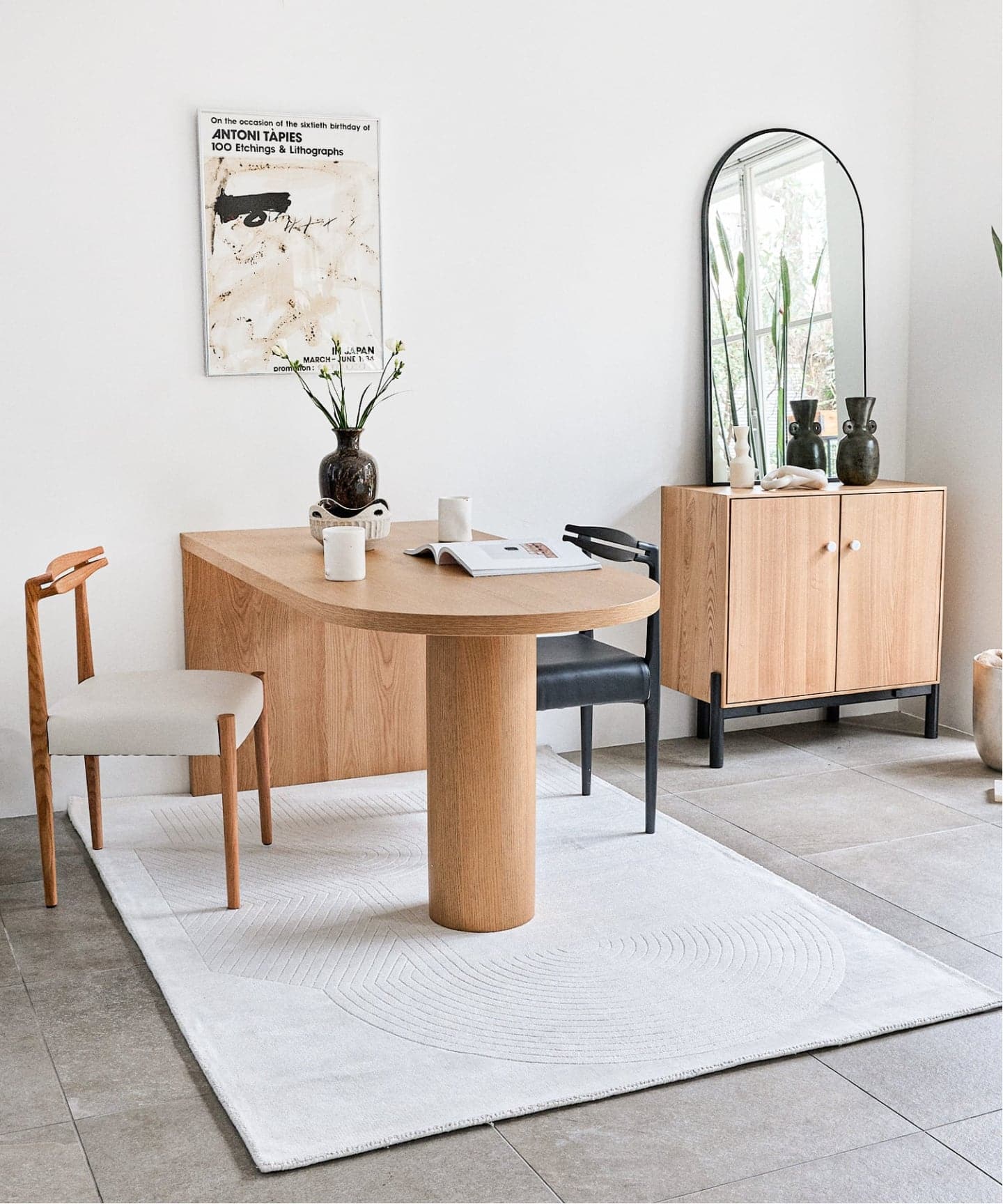 大型商品》PORTO DINING TABLE natural ポルト ダイニングテーブル