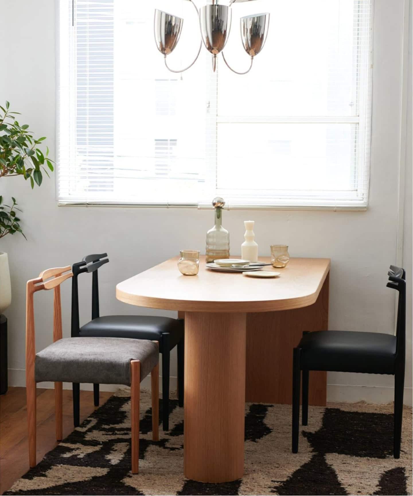 大型商品》PORTO DINING TABLE natural ポルト ダイニングテーブル