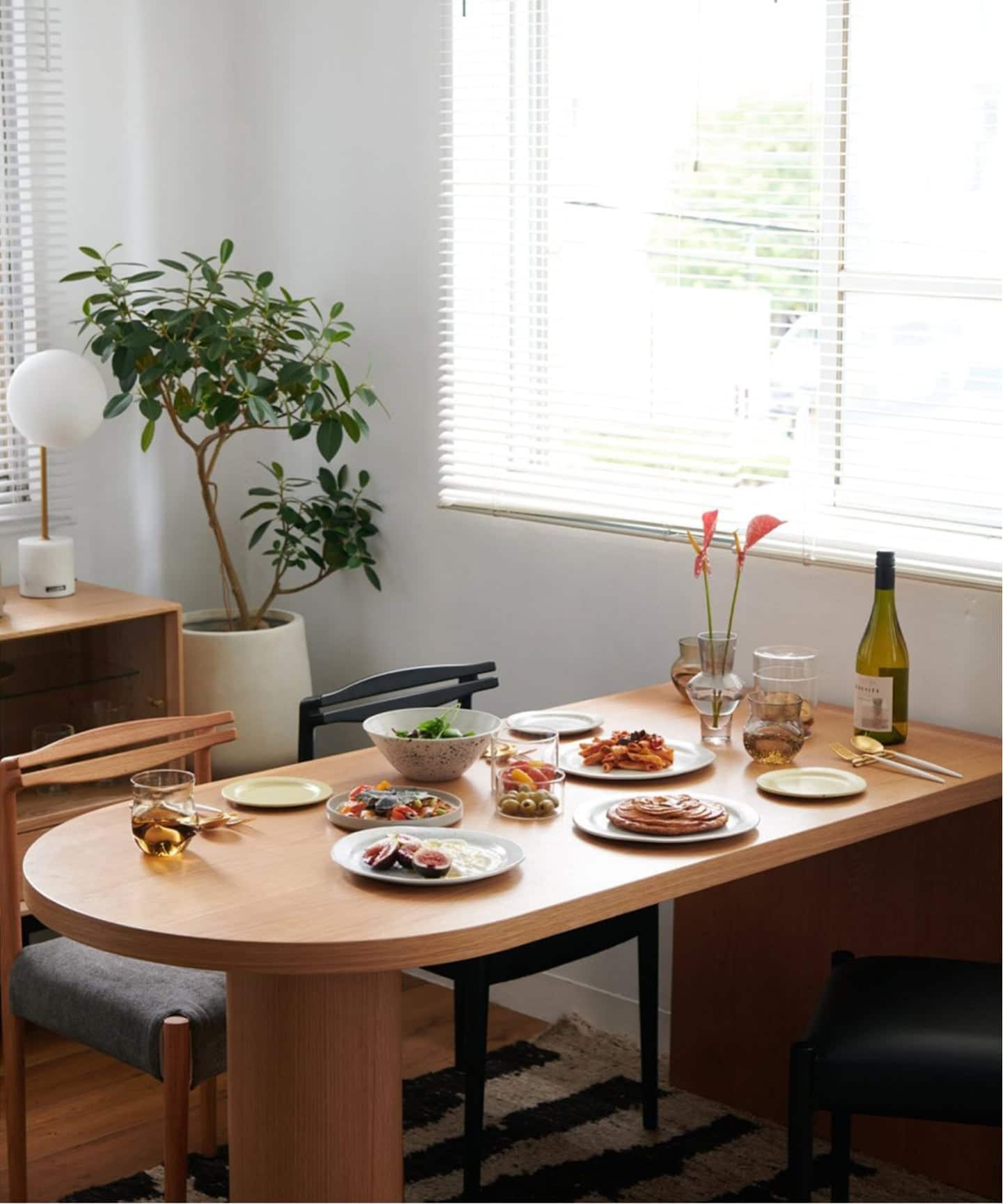 大型商品》PORTO DINING TABLE natural ポルト ダイニングテーブル