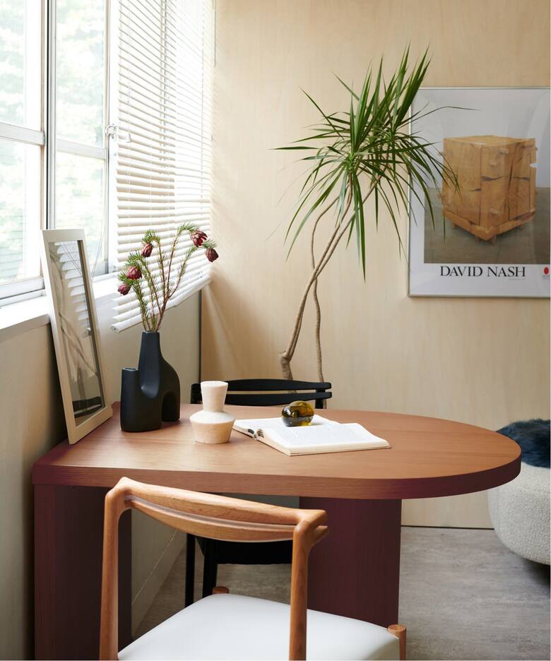 大型商品》PORTO DINING TABLE SMALL brown ポルト ダイニングテーブル 