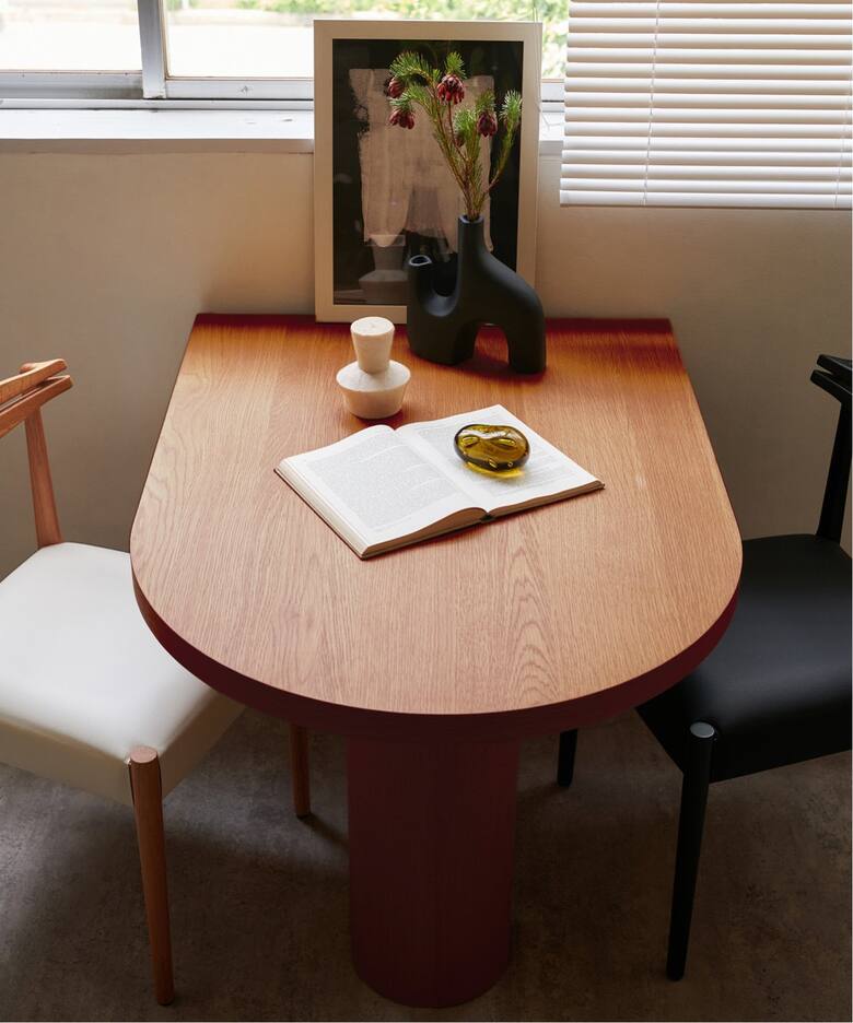 大型商品》PORTO DINING TABLE SMALL brown ポルト ダイニングテーブル 