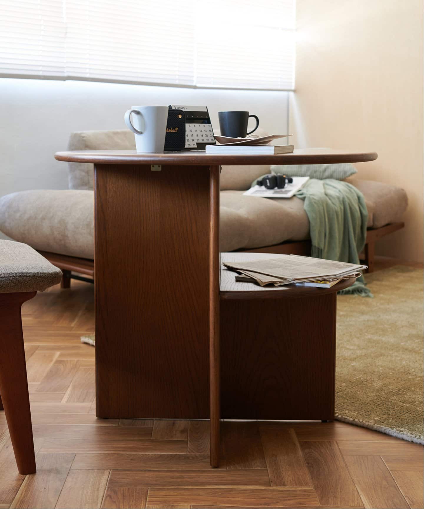 大型商品》PORTO LD TABLE brown ポルトLDテーブル（テーブル