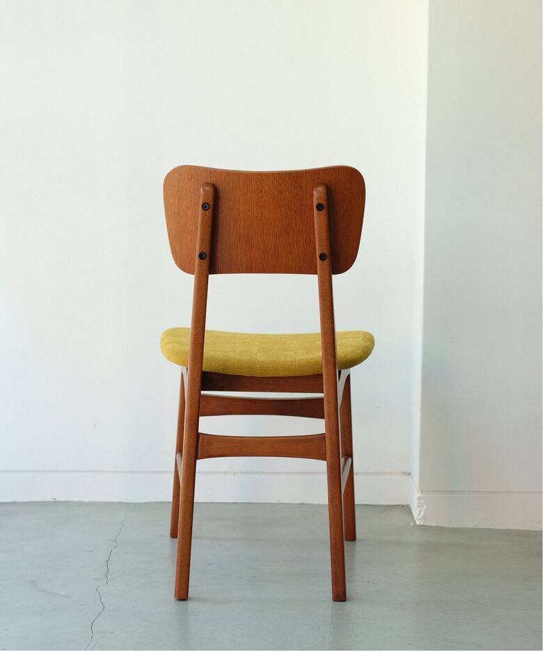 大型商品》PHILLY CHAIR BR/Y チェア ブラウン/イエロー（チェア 