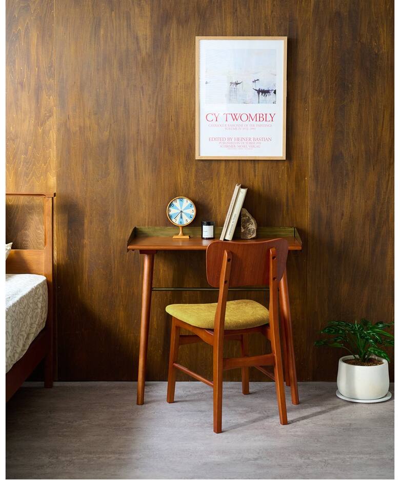大型商品》PHILLY CHAIR BR/Y チェア ブラウン/イエロー（チェア 