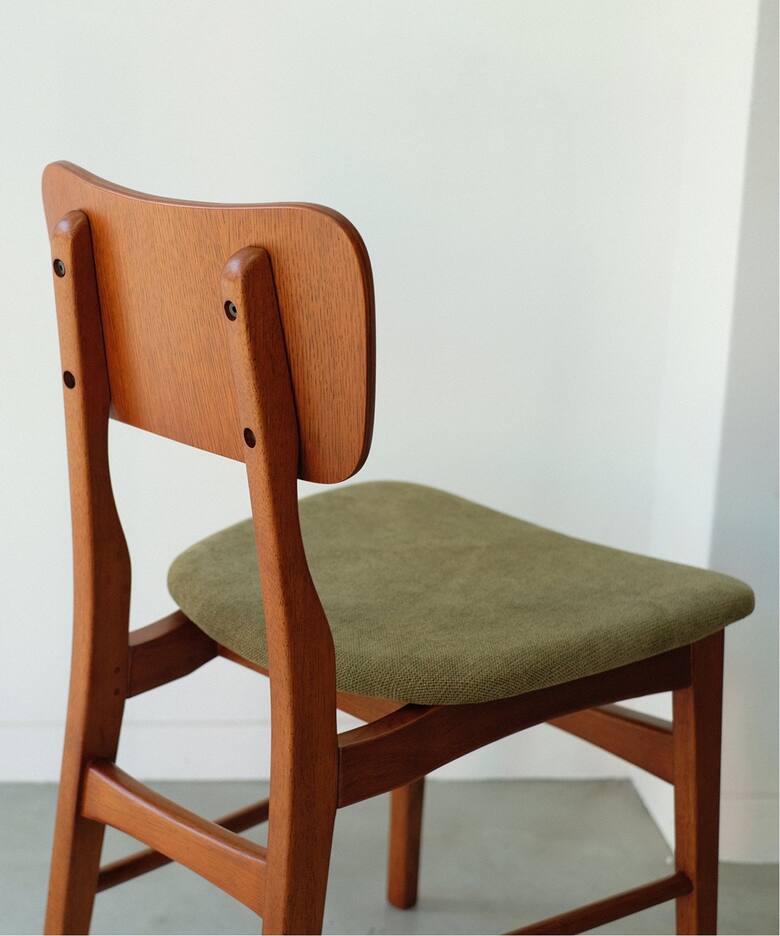大型商品》PHILLY CHAIR BR/GR チェア ブラウン/グリーン（チェア 