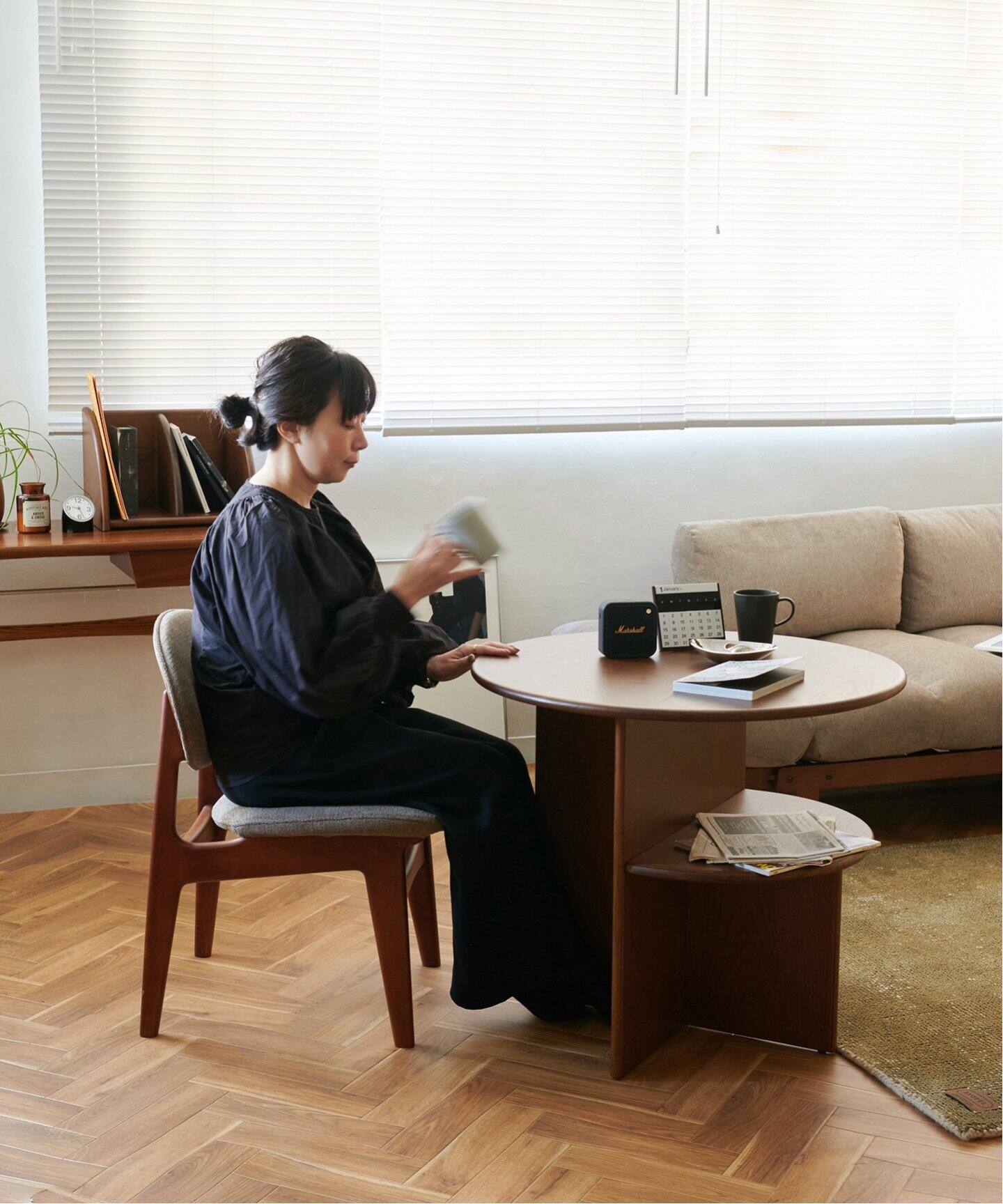 大型商品》TRESTLES LOUNGE CHAIR(BE) トラッセルラウンジチェア
