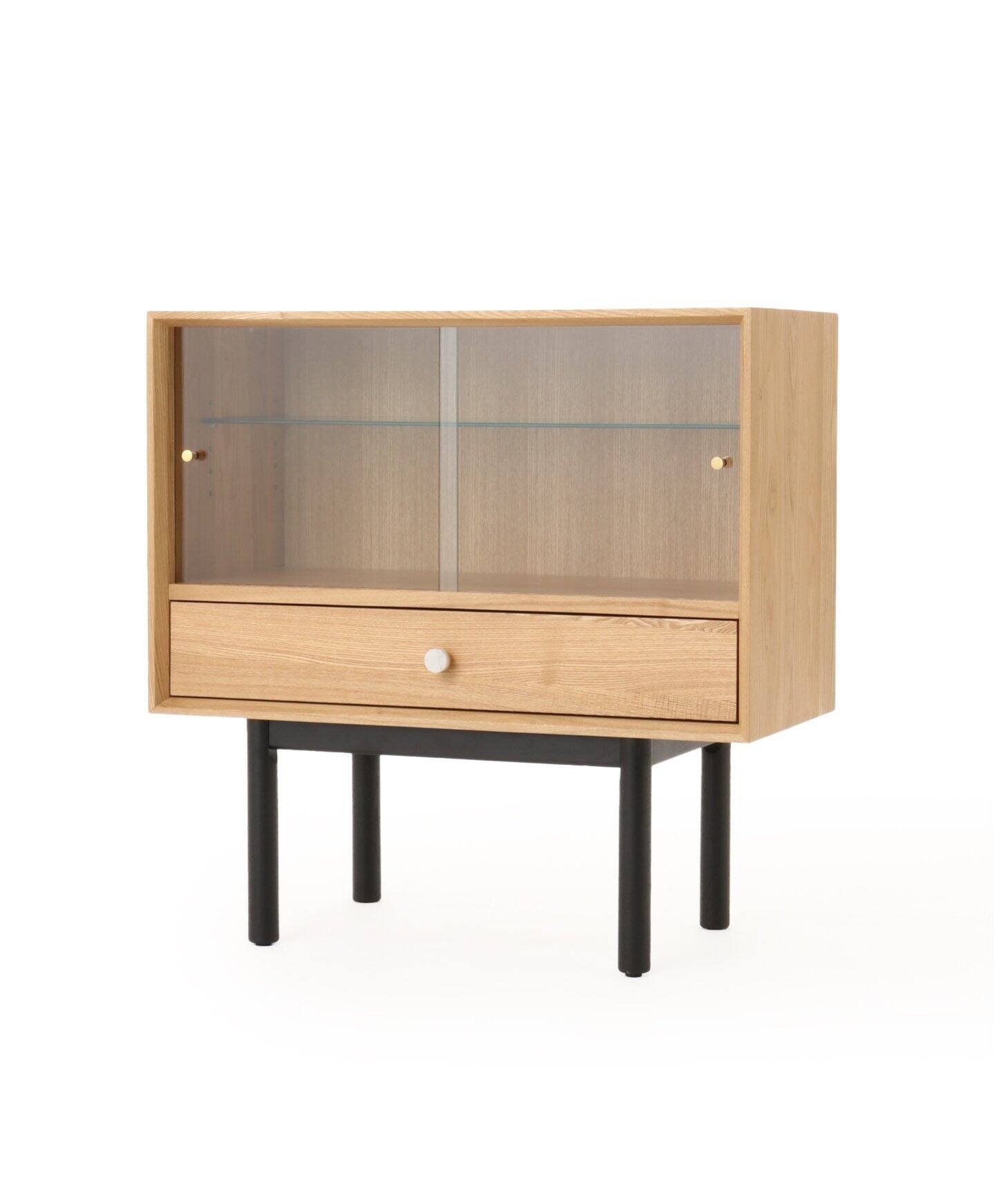 大型商品》PORTO STACKING GLASS SHELF ポルト ガラス シェルフ（収納