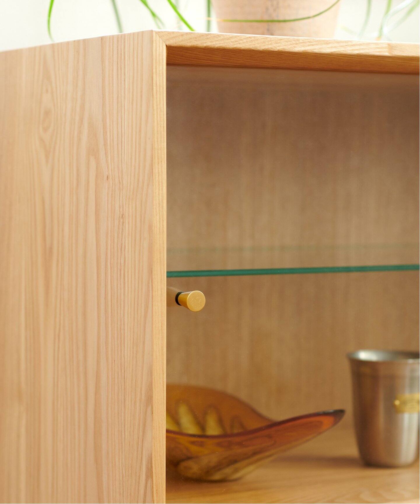 大型商品》PORTO STACKING GLASS SHELF ポルト ガラス シェルフ（収納