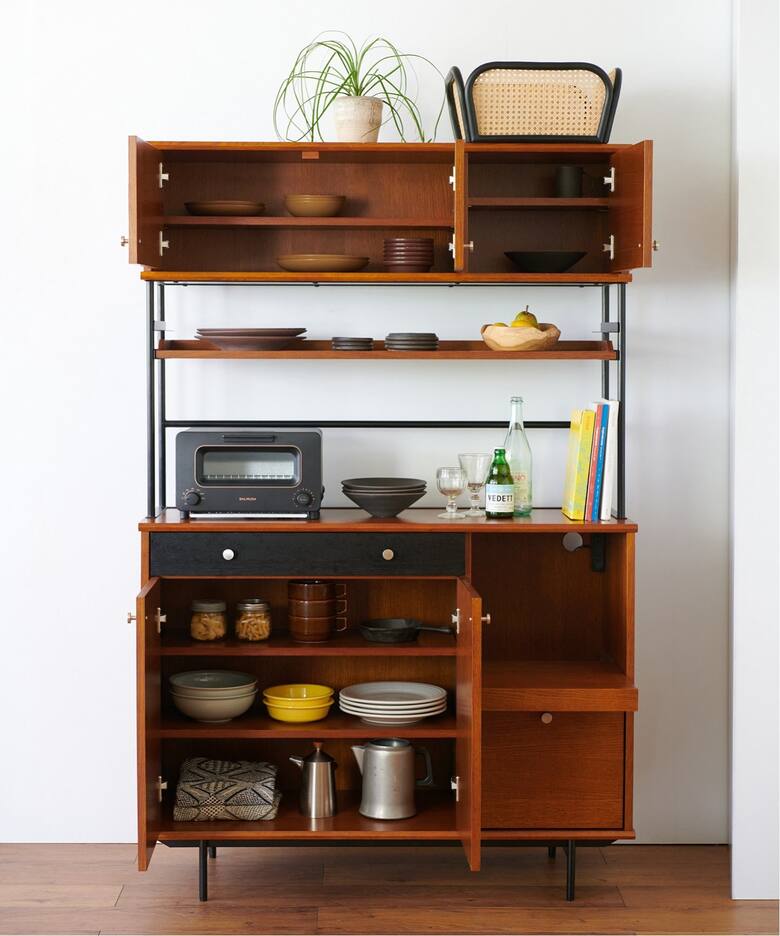 大型商品》HABITAT KITCHEN BOARD-L ハビタキッチンボードL（収納家具