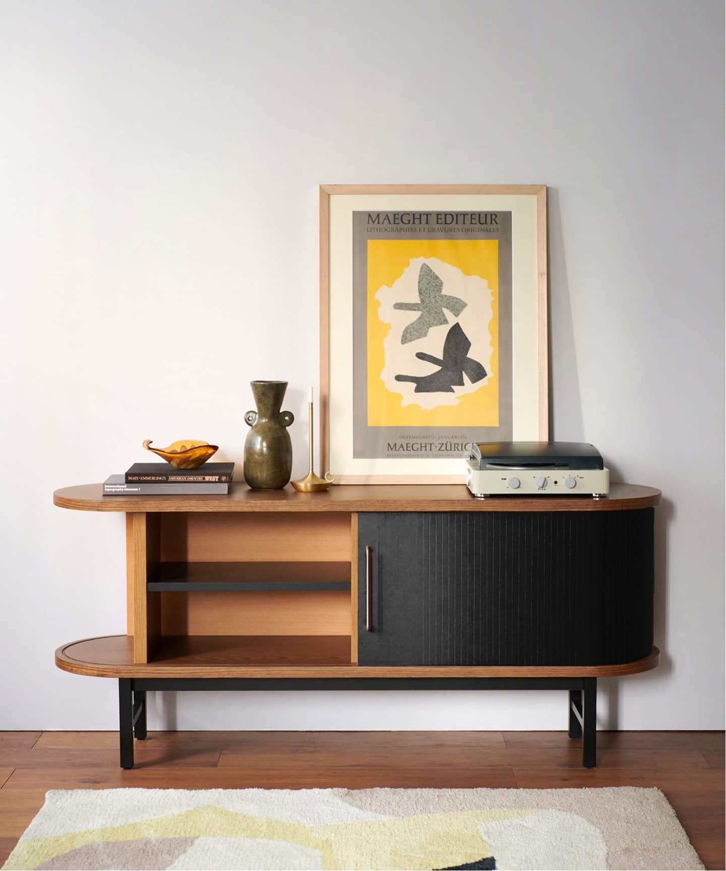 予約》《大型商品》ANOR SIDE BOARD black アノール サイドボード